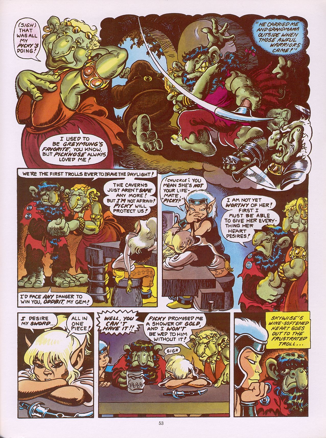 Read online ElfQuest (Starblaze Edition) comic -  Issue # TPB 2 - 63