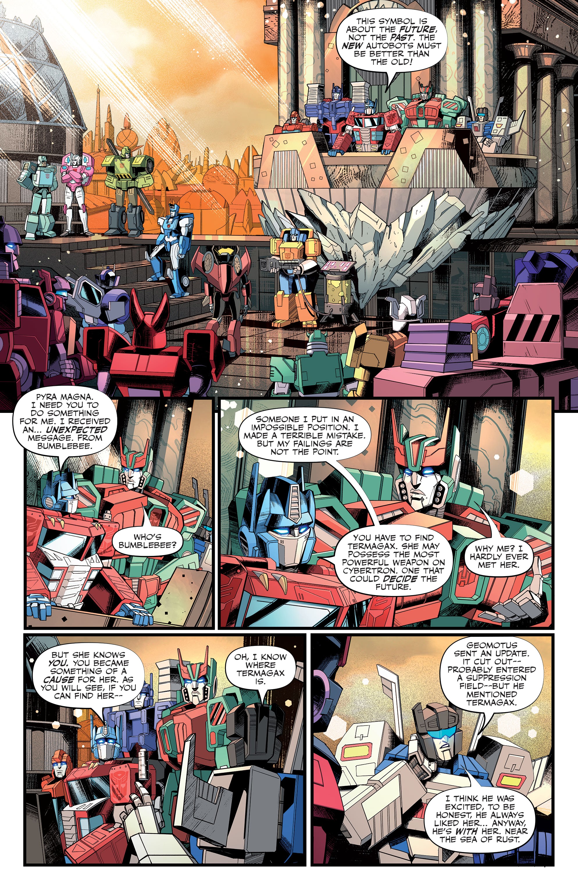 Read online Transformers (2019) comic -  Issue #34 - 11