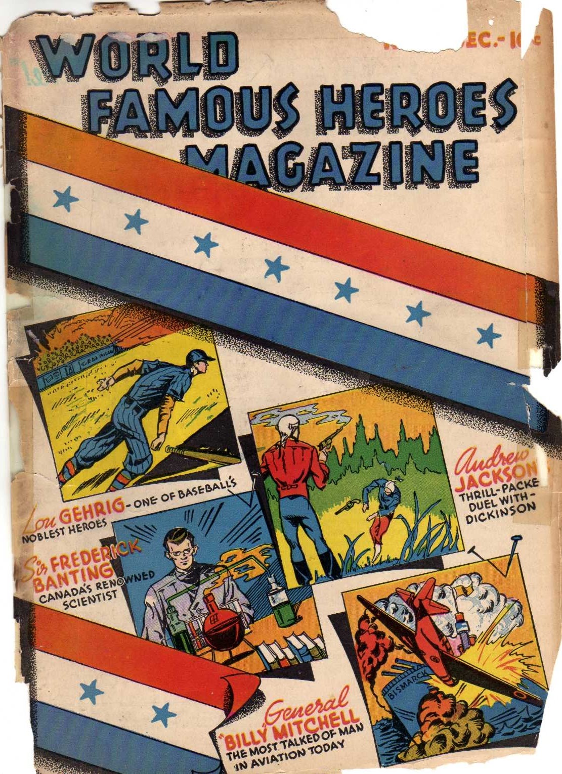 Read online World Famous Heroes Magazine comic -  Issue #2 - 1