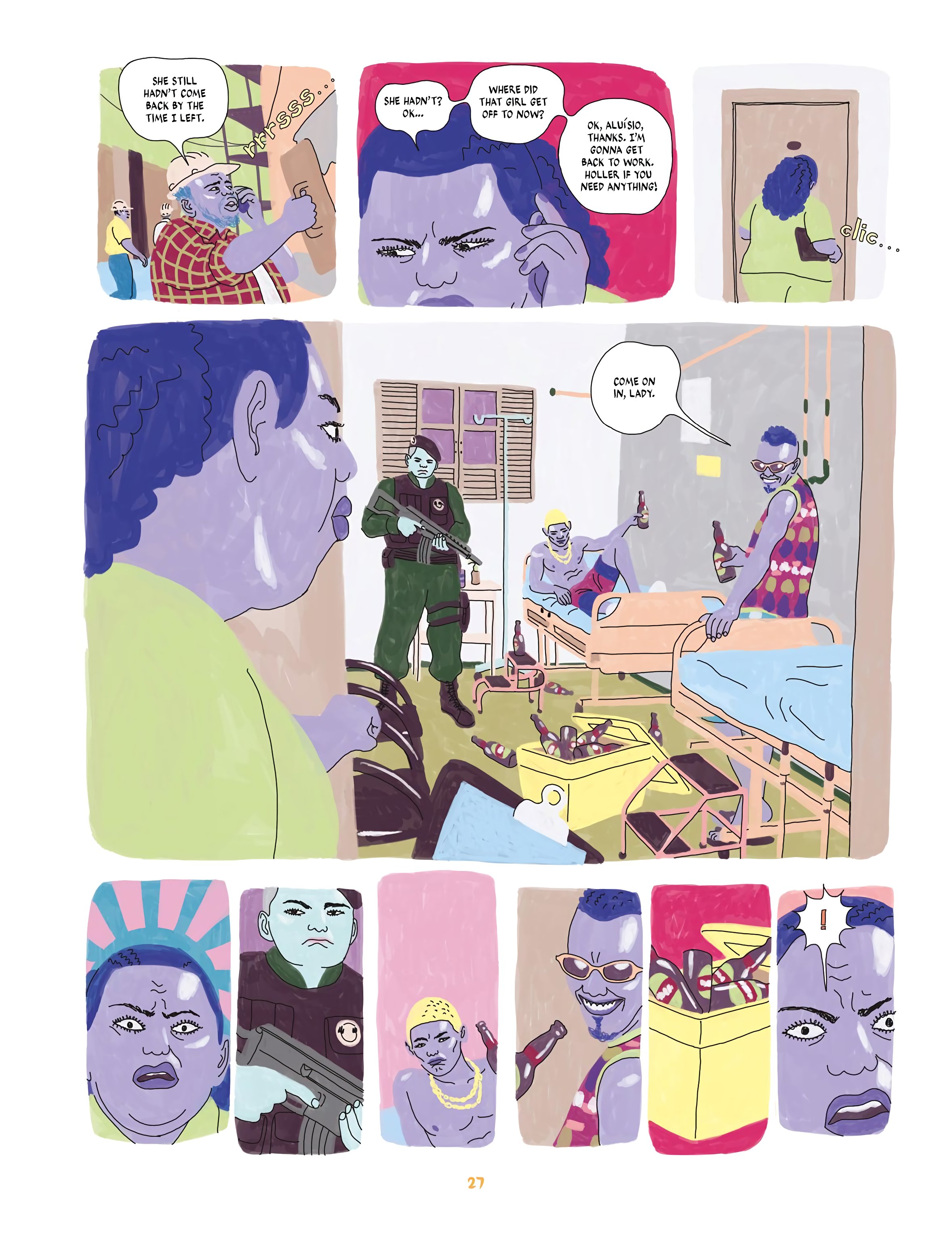 Read online Listen, Beautiful Márcia comic -  Issue # TPB - 28