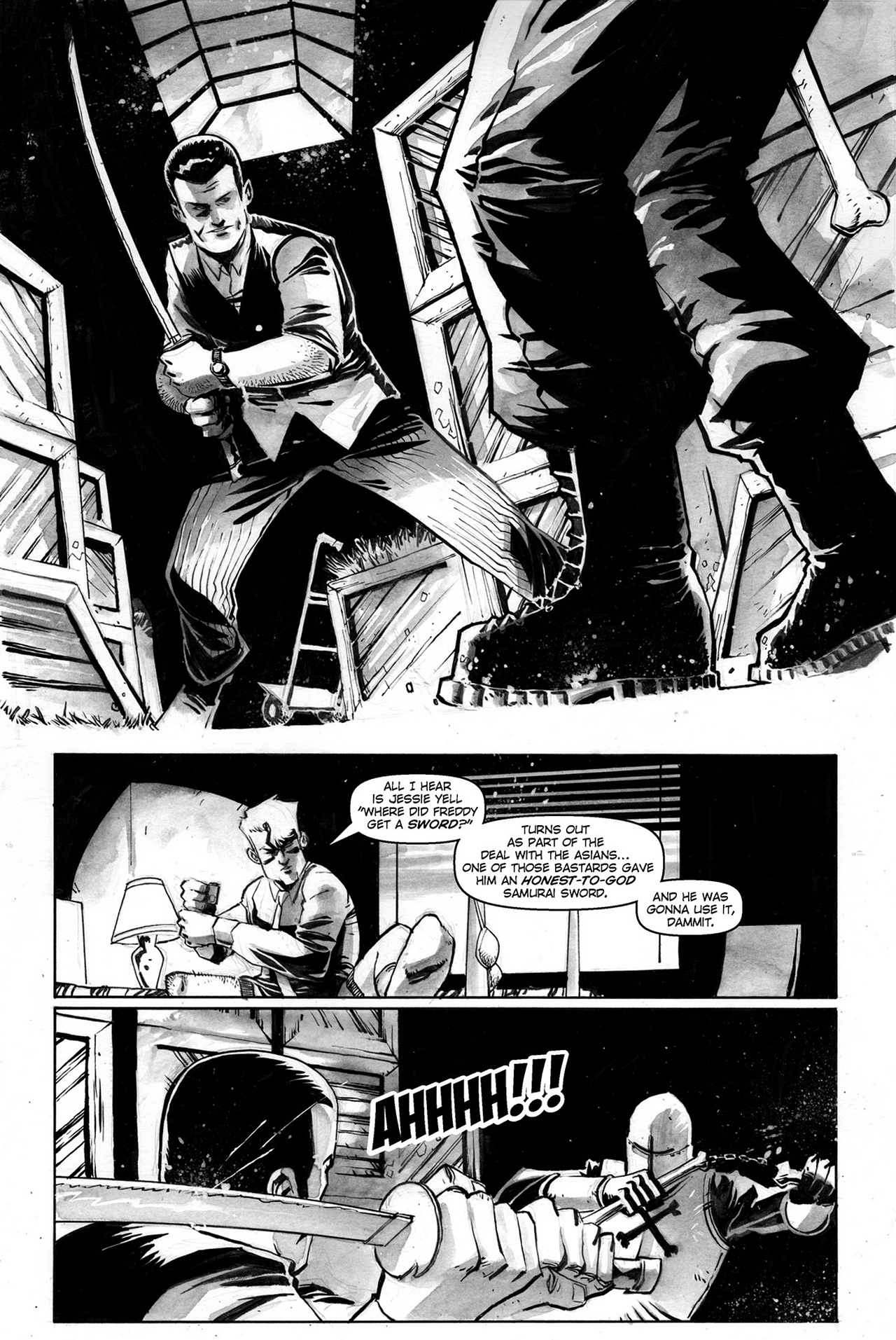 Read online Masks & Mobsters comic -  Issue #3 - 6