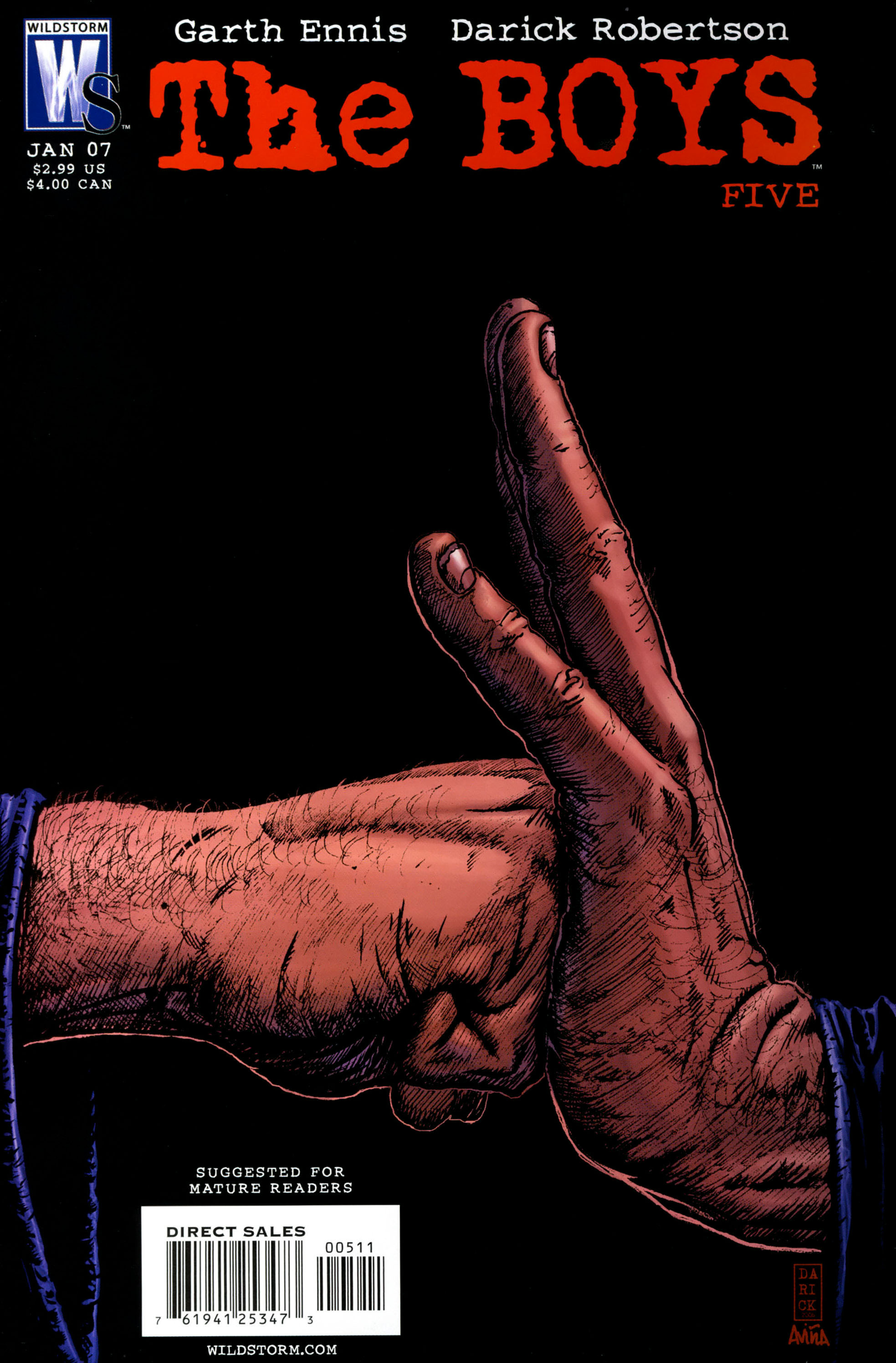 Read online The Boys comic -  Issue #5 - 1