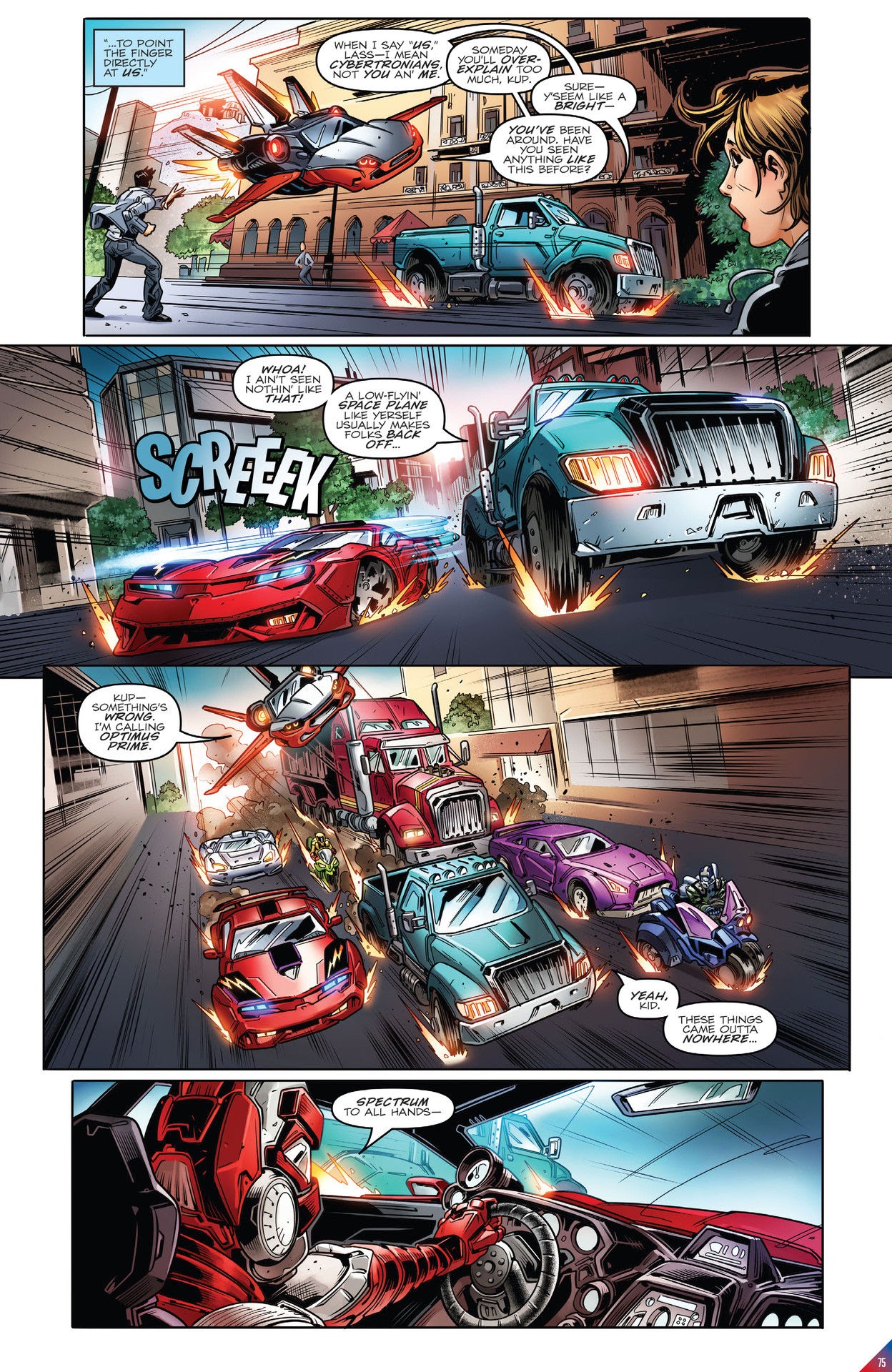 Read online Transformers: The IDW Collection Phase Three comic -  Issue # TPB 1 (Part 1) - 74
