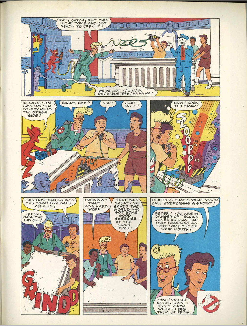 Read online The Real Ghostbusters comic -  Issue #190 - 33