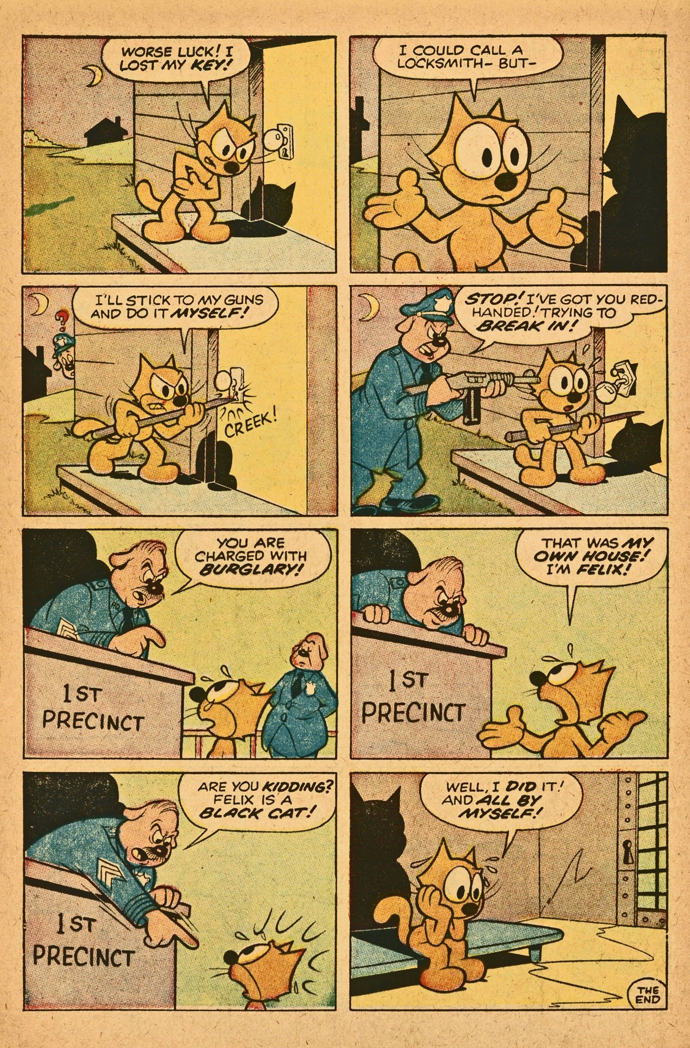 Read online Felix the Cat (1955) comic -  Issue #114 - 16