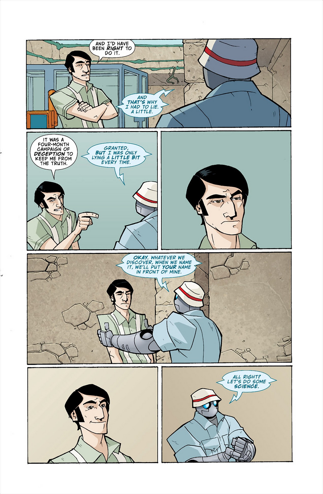Read online Atomic Robo and the Shadow From Beyond Time comic -  Issue #4 - 9