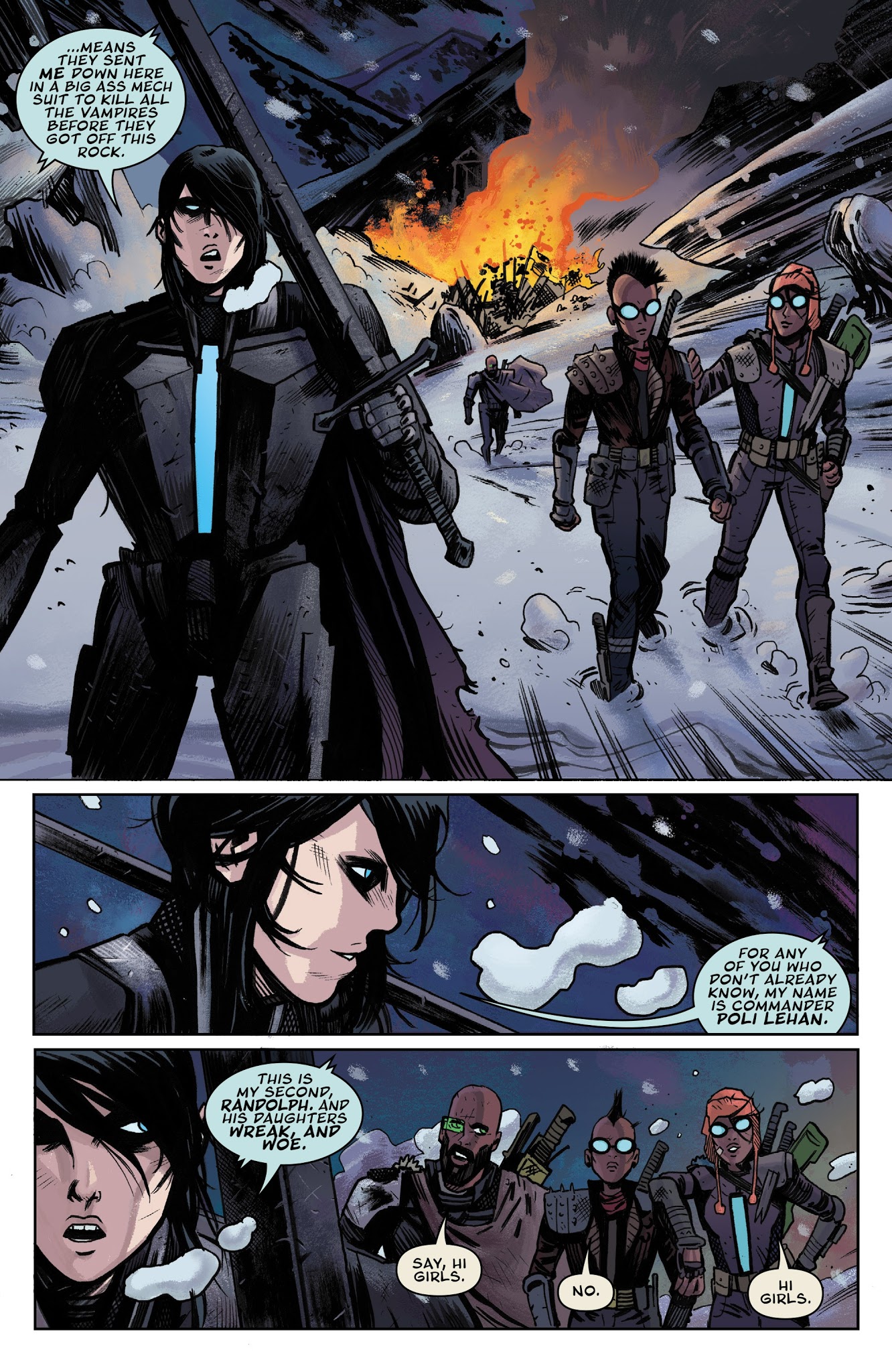 Read online Reactor comic -  Issue #1 - 5