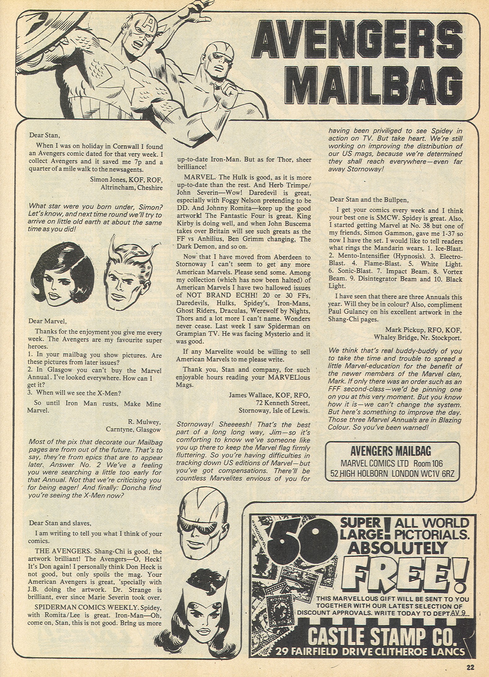 Read online The Avengers (1973) comic -  Issue #60 - 22