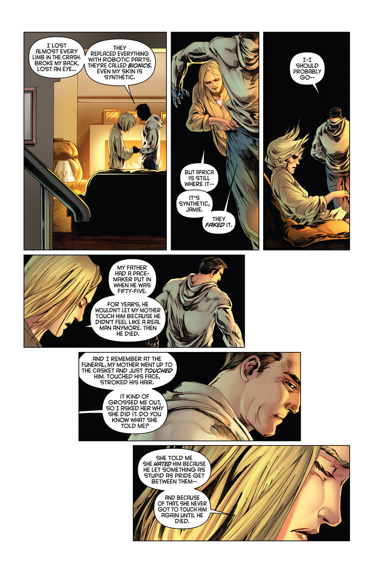 Read online Bionic Man comic -  Issue #7 - 9