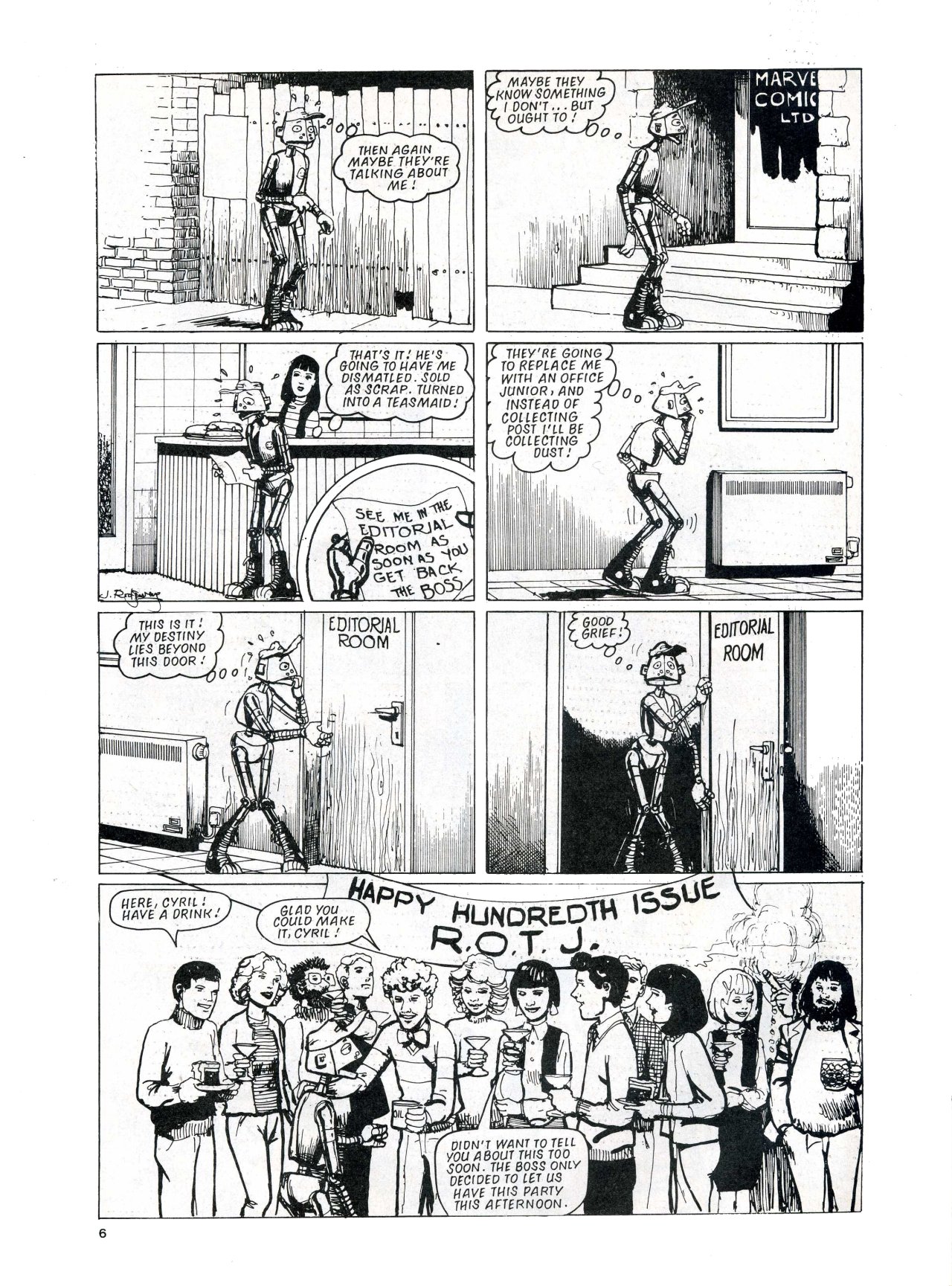 Read online Return of the Jedi comic -  Issue #100 - 6