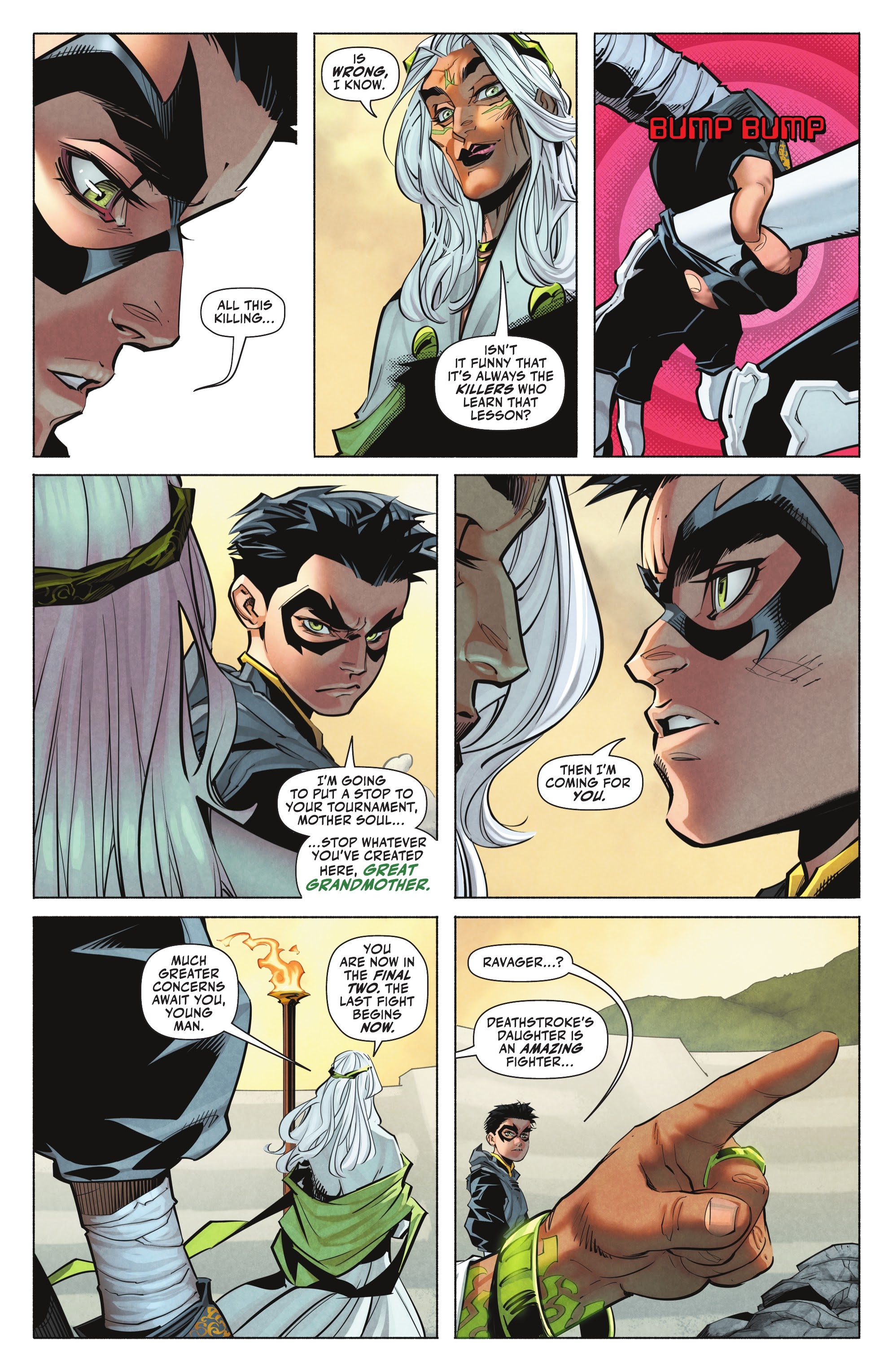 Read online Robin (2021) comic -  Issue #7 - 21