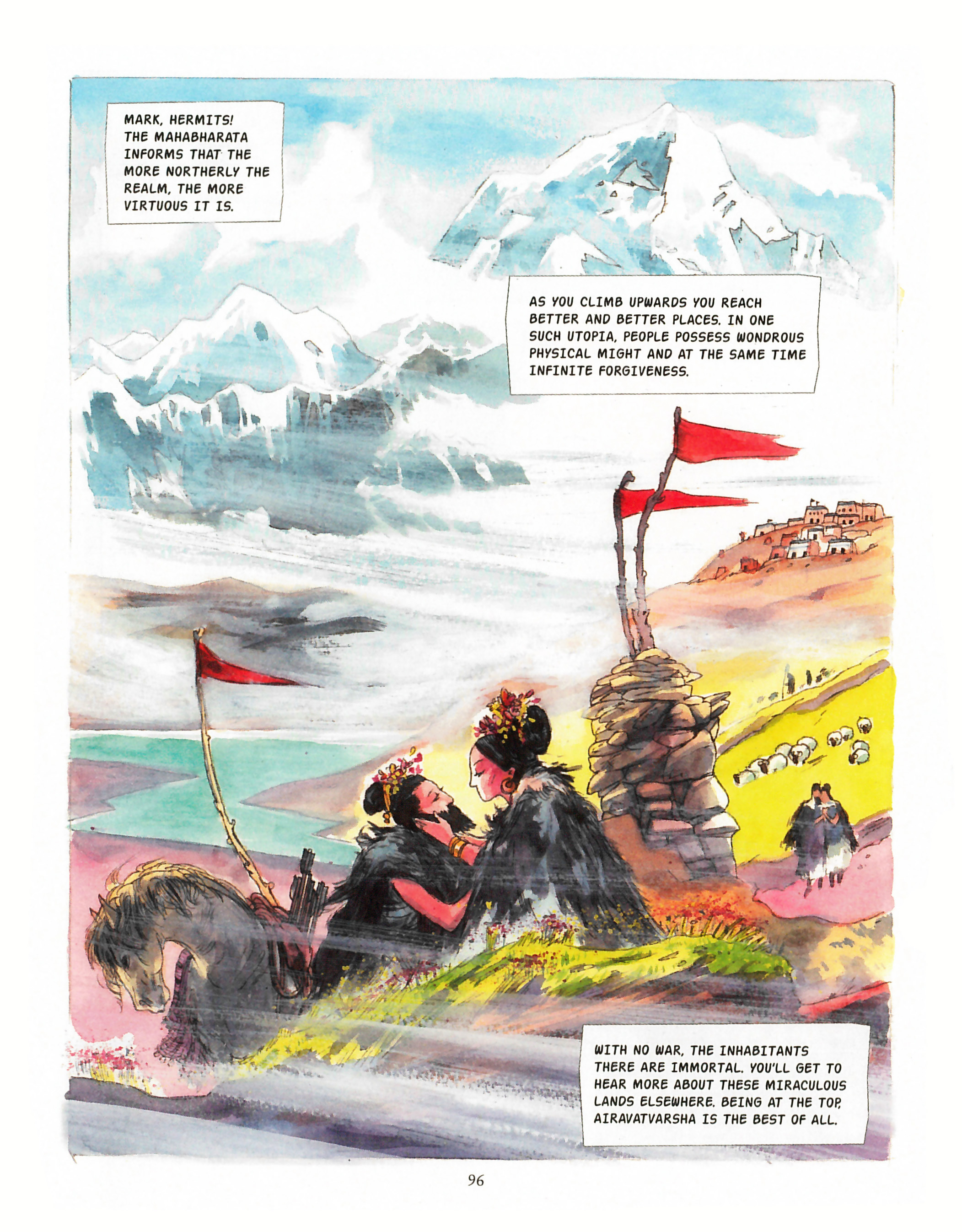 Read online Vyasa: The Beginning comic -  Issue # TPB (Part 2) - 4