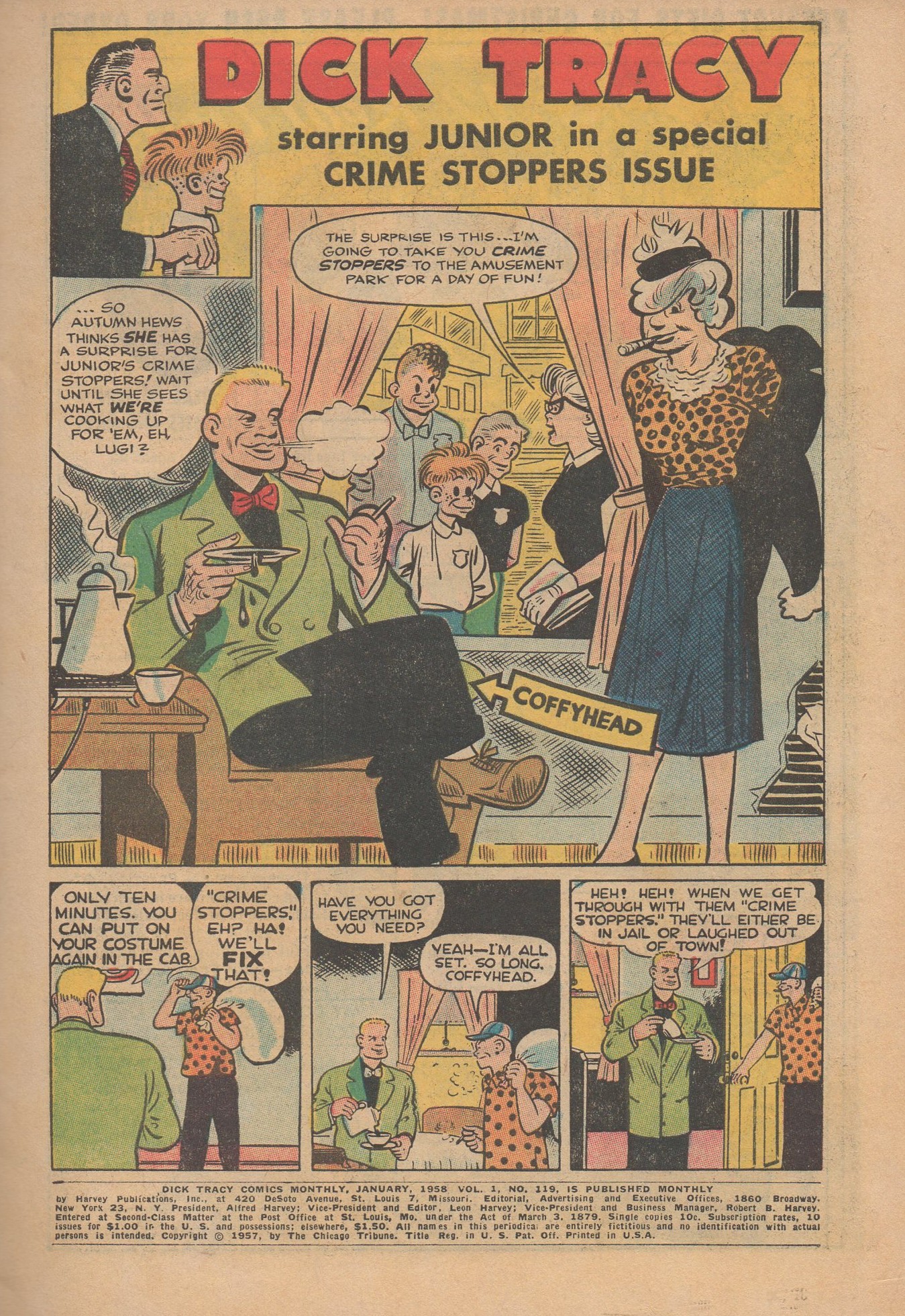 Read online Dick Tracy comic -  Issue #119 - 3