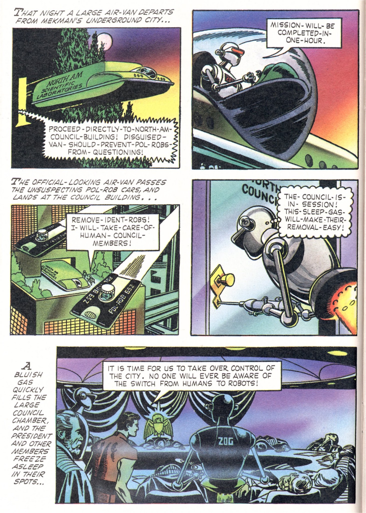 Read online The Original Magnus Robot Fighter comic -  Issue # Full - 14