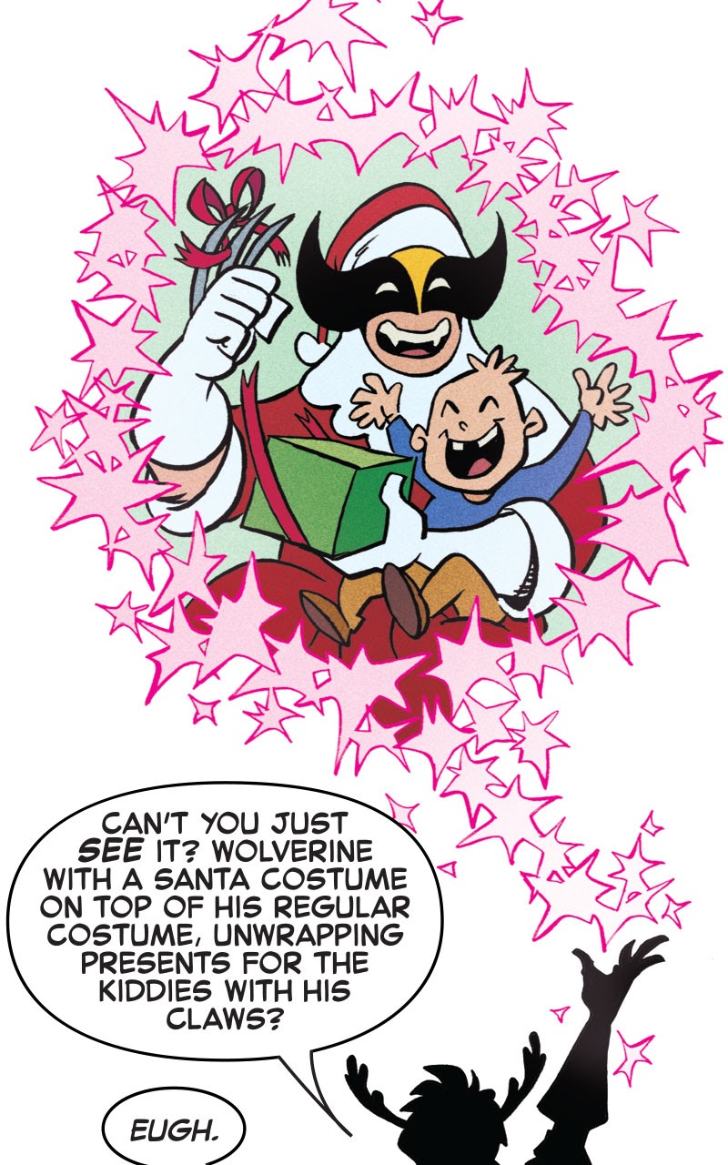 Read online Mighty Marvel Holiday Special - Happy Holidays, Mr. Howlett Infinity Comic comic -  Issue #1 - 28
