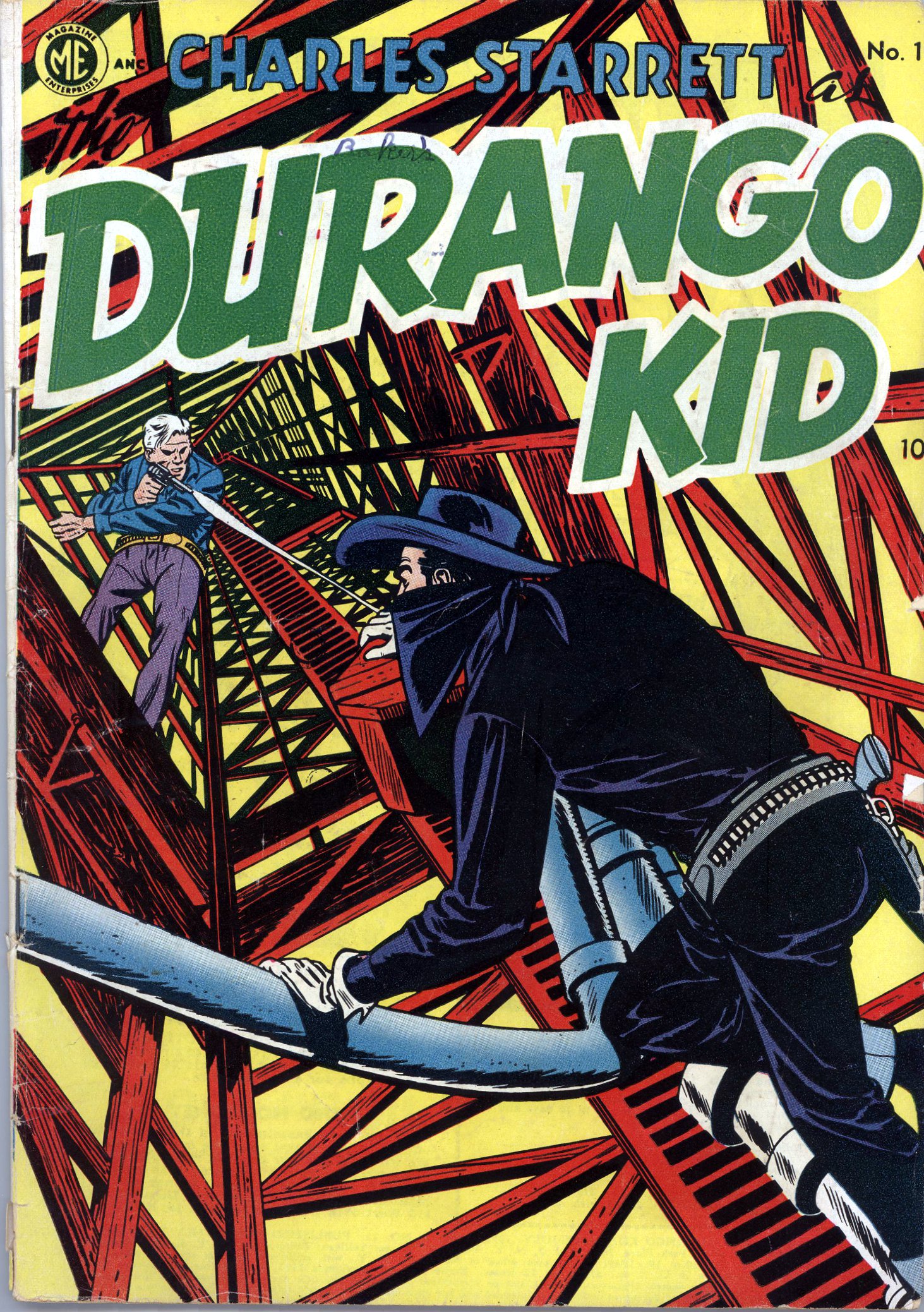 Read online Charles Starrett as The Durango Kid comic -  Issue #11 - 1