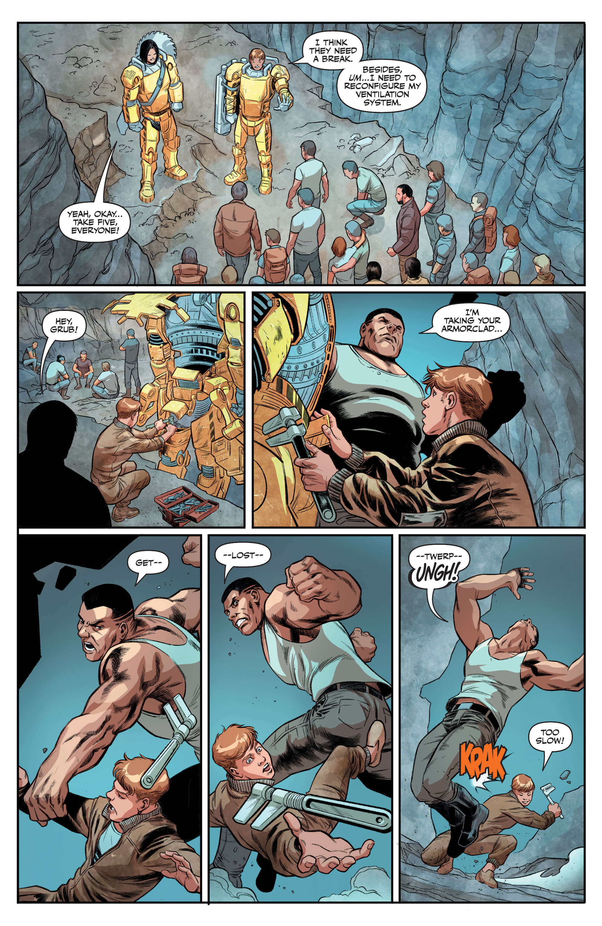 Read online Armorclads comic -  Issue #3 - 11