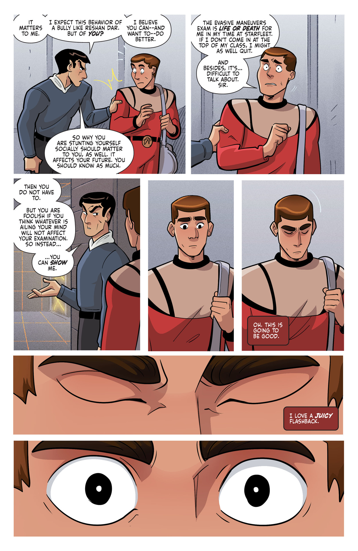 Read online Star Trek: Picard's Academy comic -  Issue #2 - 5