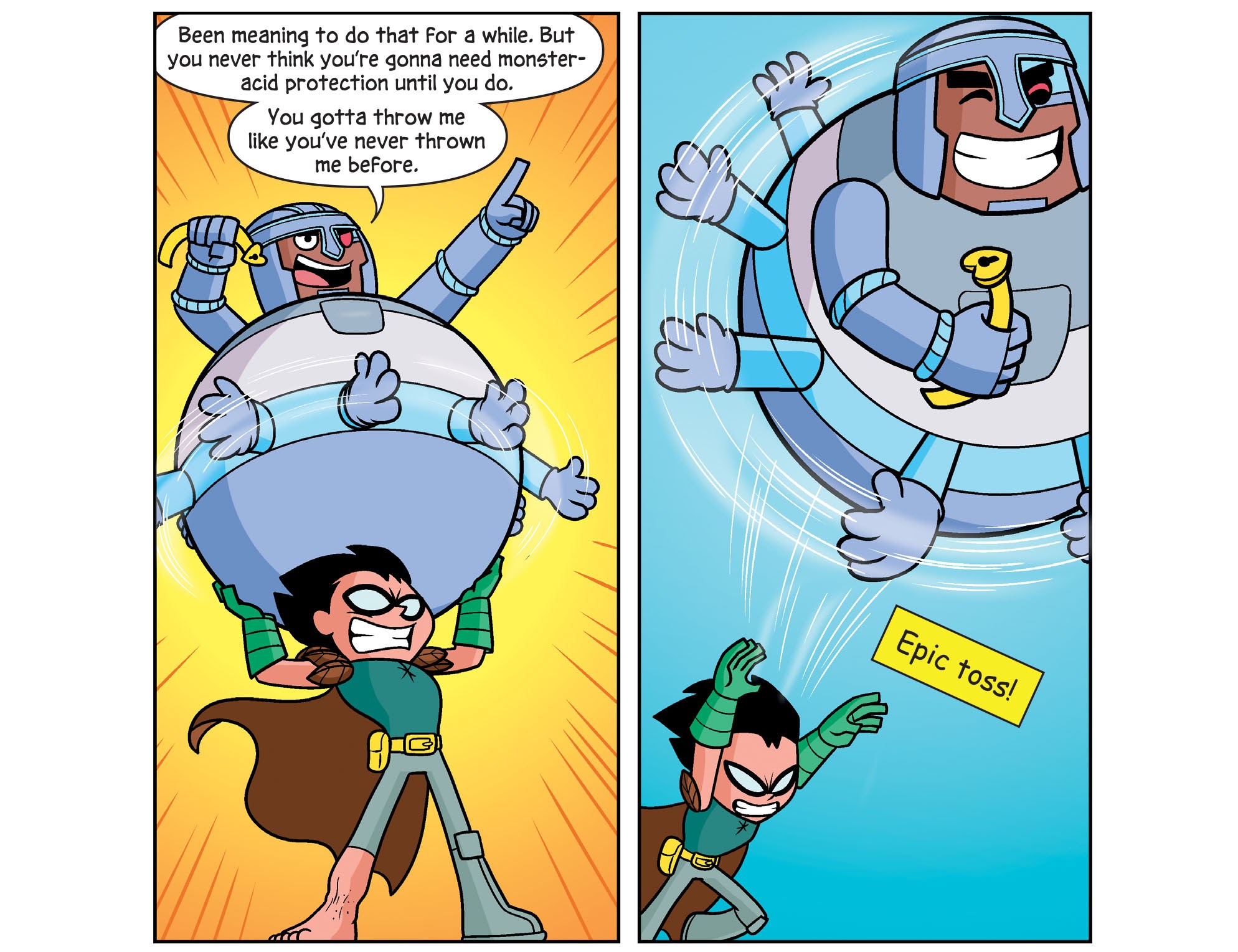 Read online Teen Titans Go! Roll With It! comic -  Issue #11 - 15