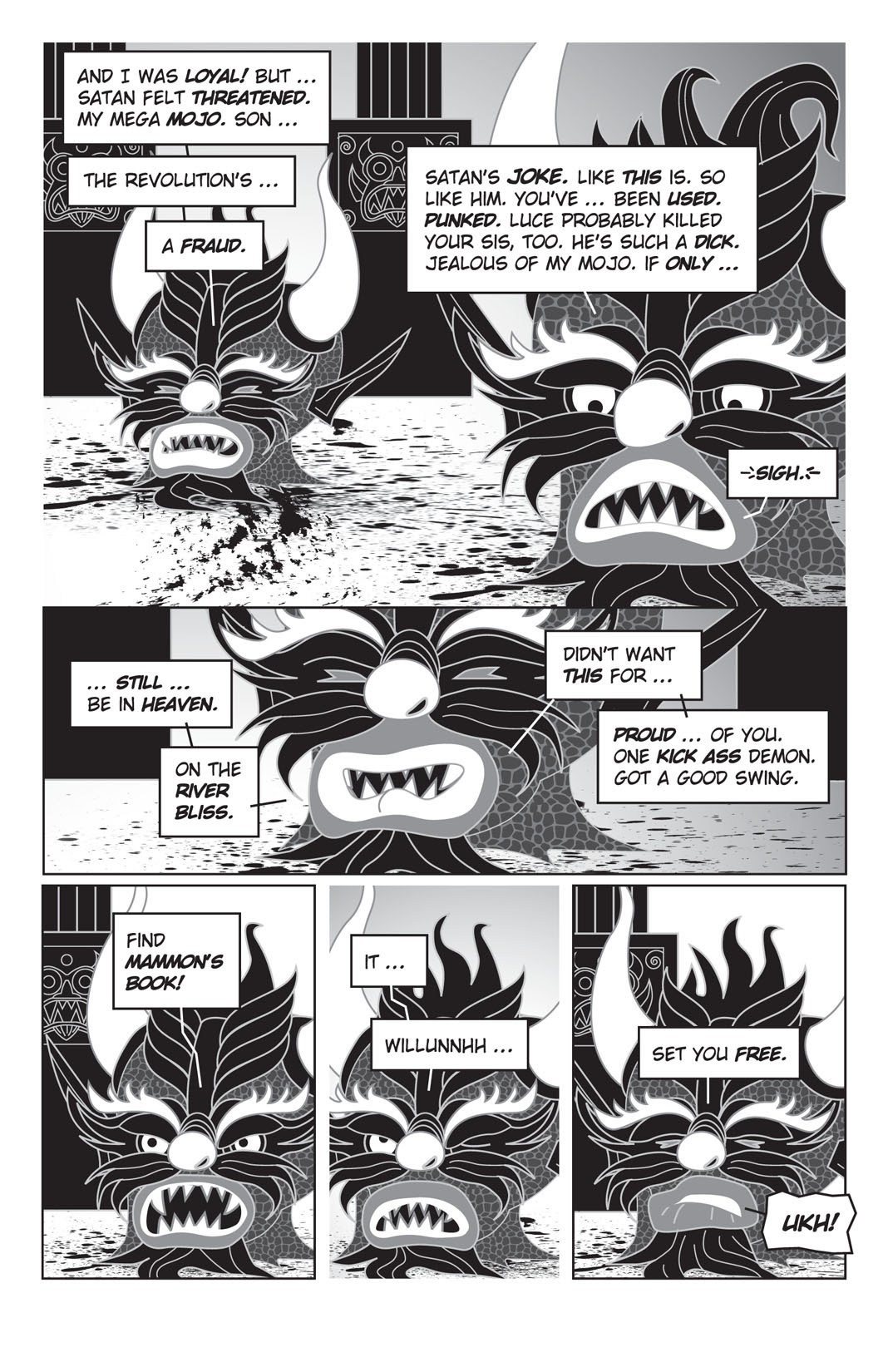Read online Rebel Angels comic -  Issue #7 - 12