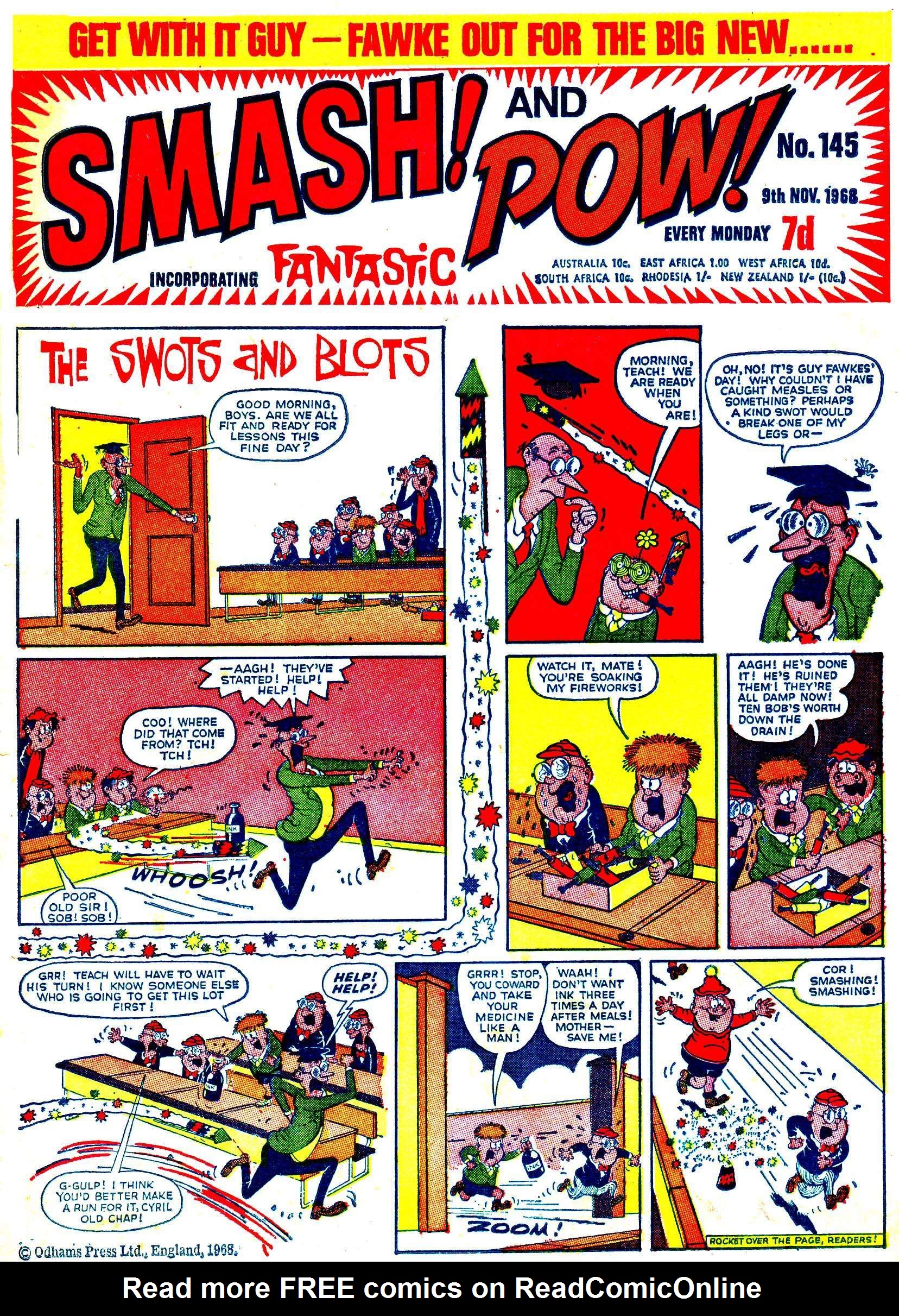 Read online Smash! (1966) comic -  Issue #145 - 1