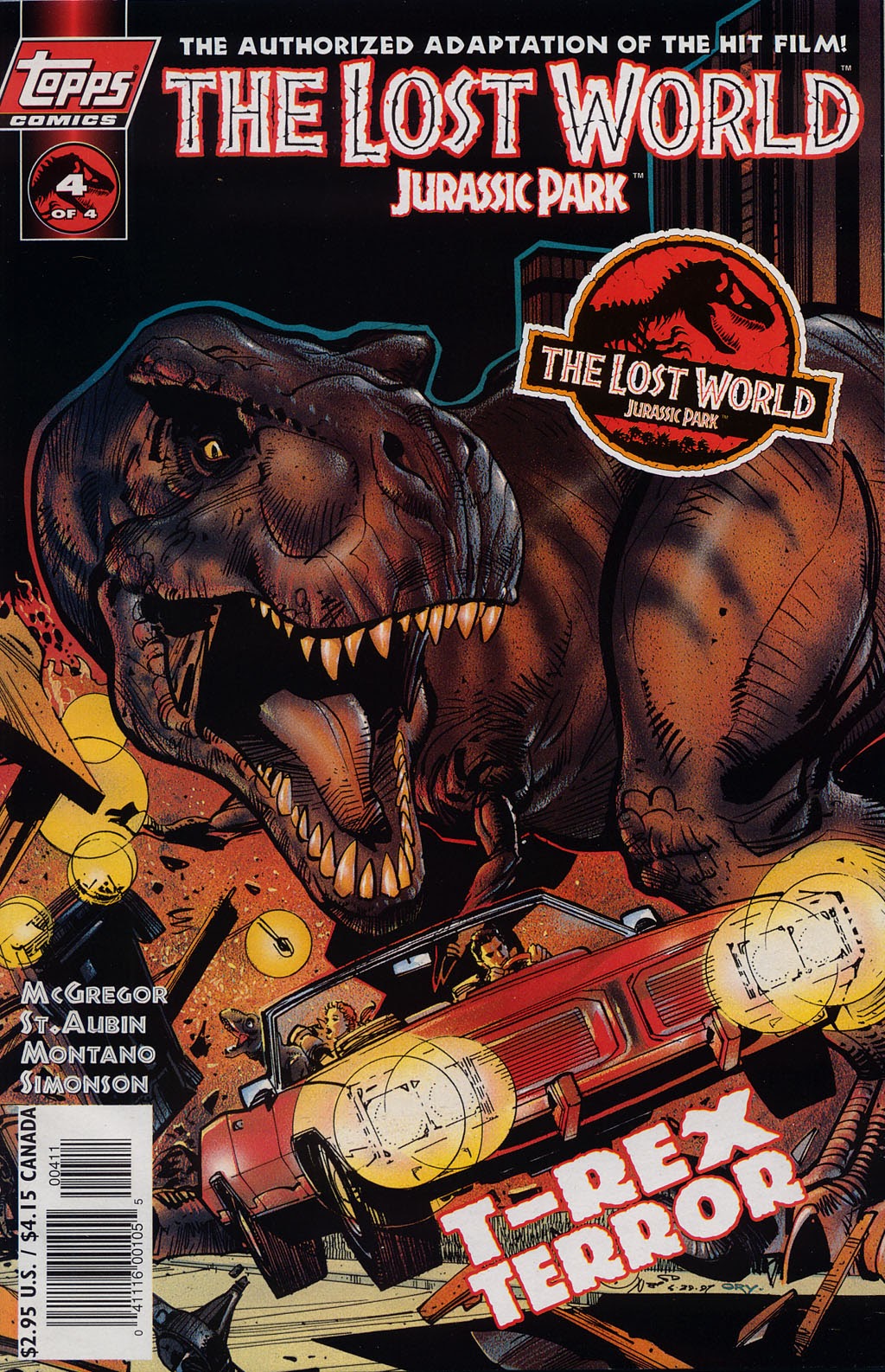 Read online The Lost World: Jurassic Park comic -  Issue #4 - 1