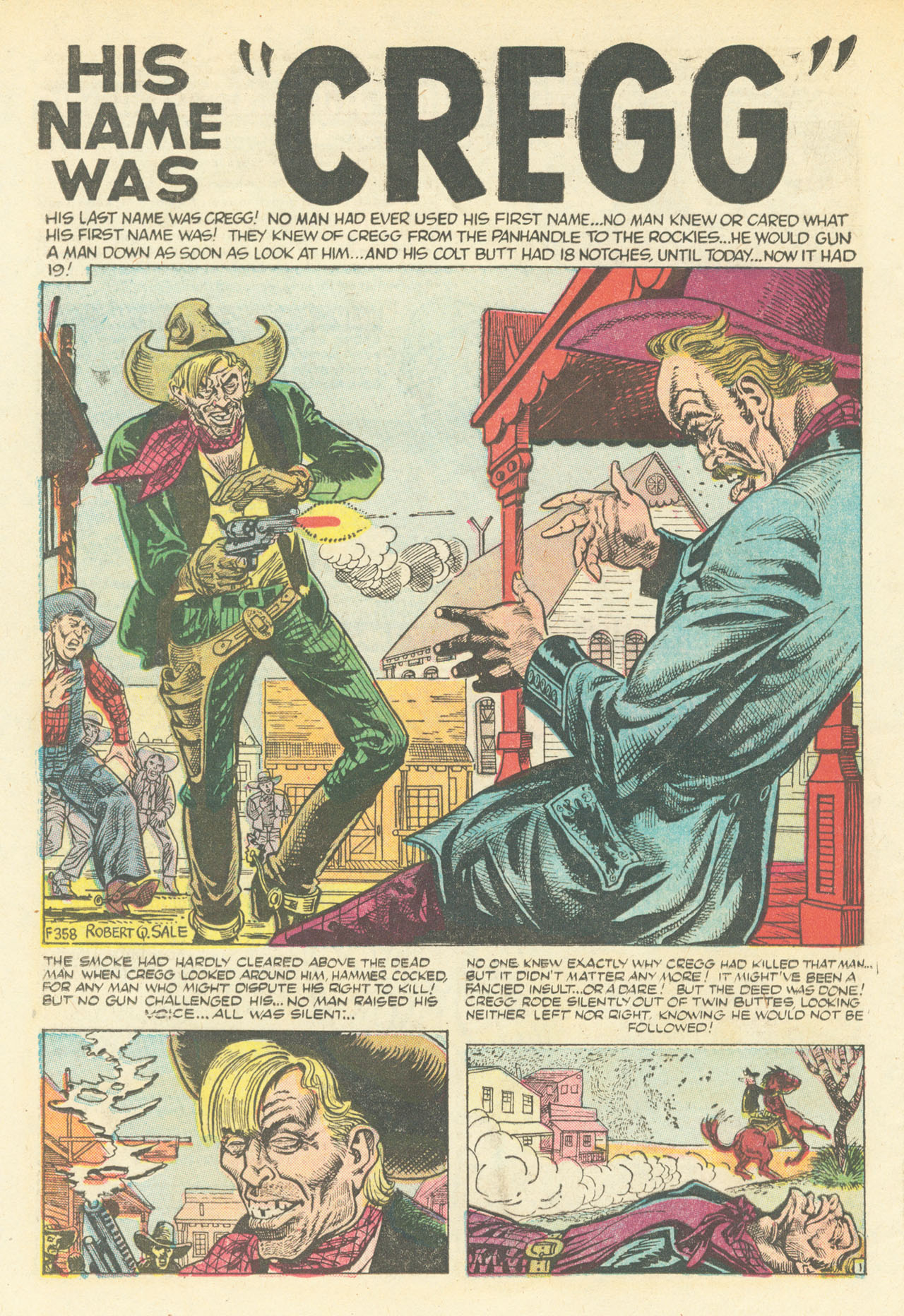Read online Western Outlaws (1954) comic -  Issue #7 - 20