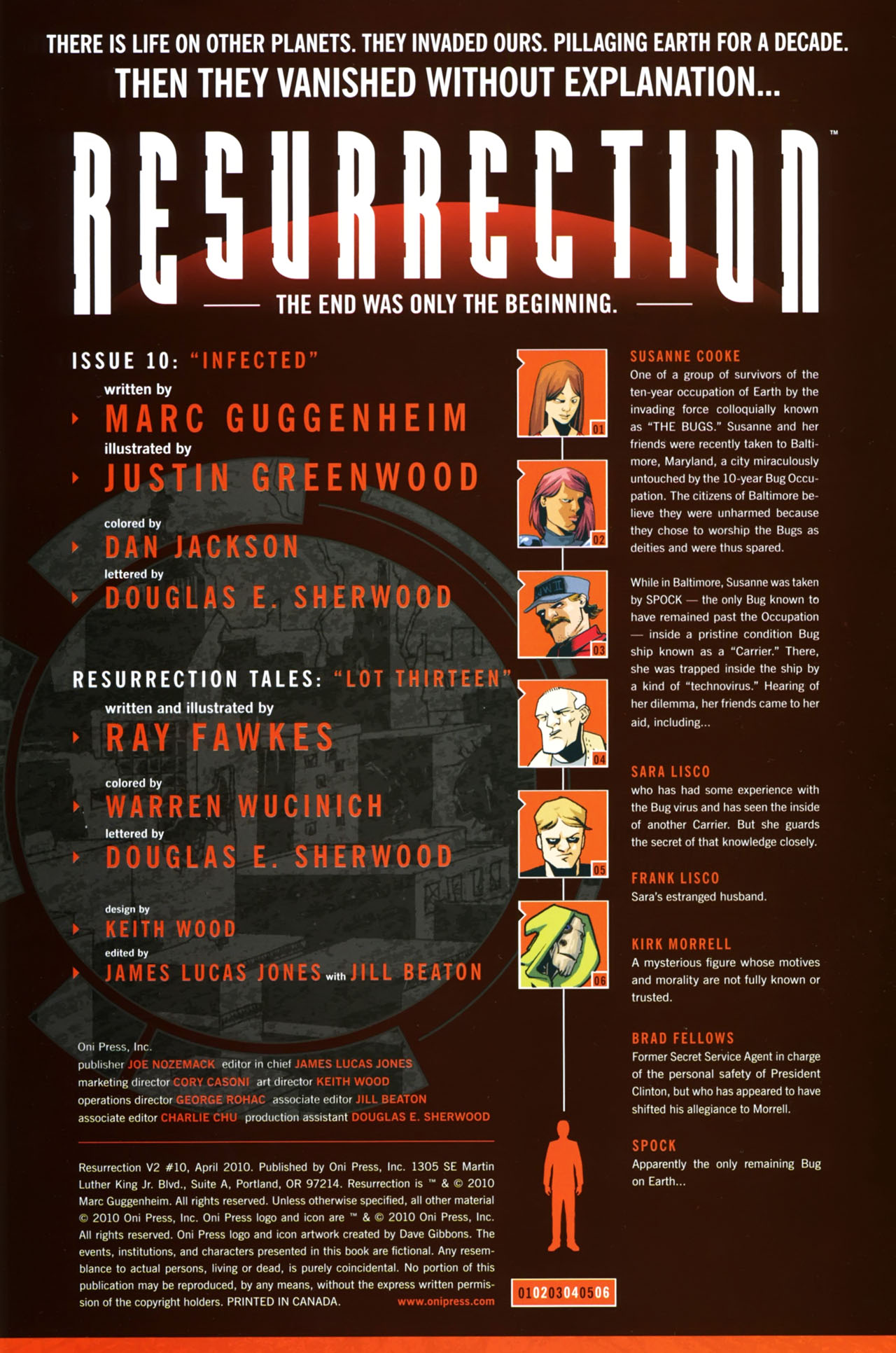 Read online Resurrection (2009) comic -  Issue #10 - 2