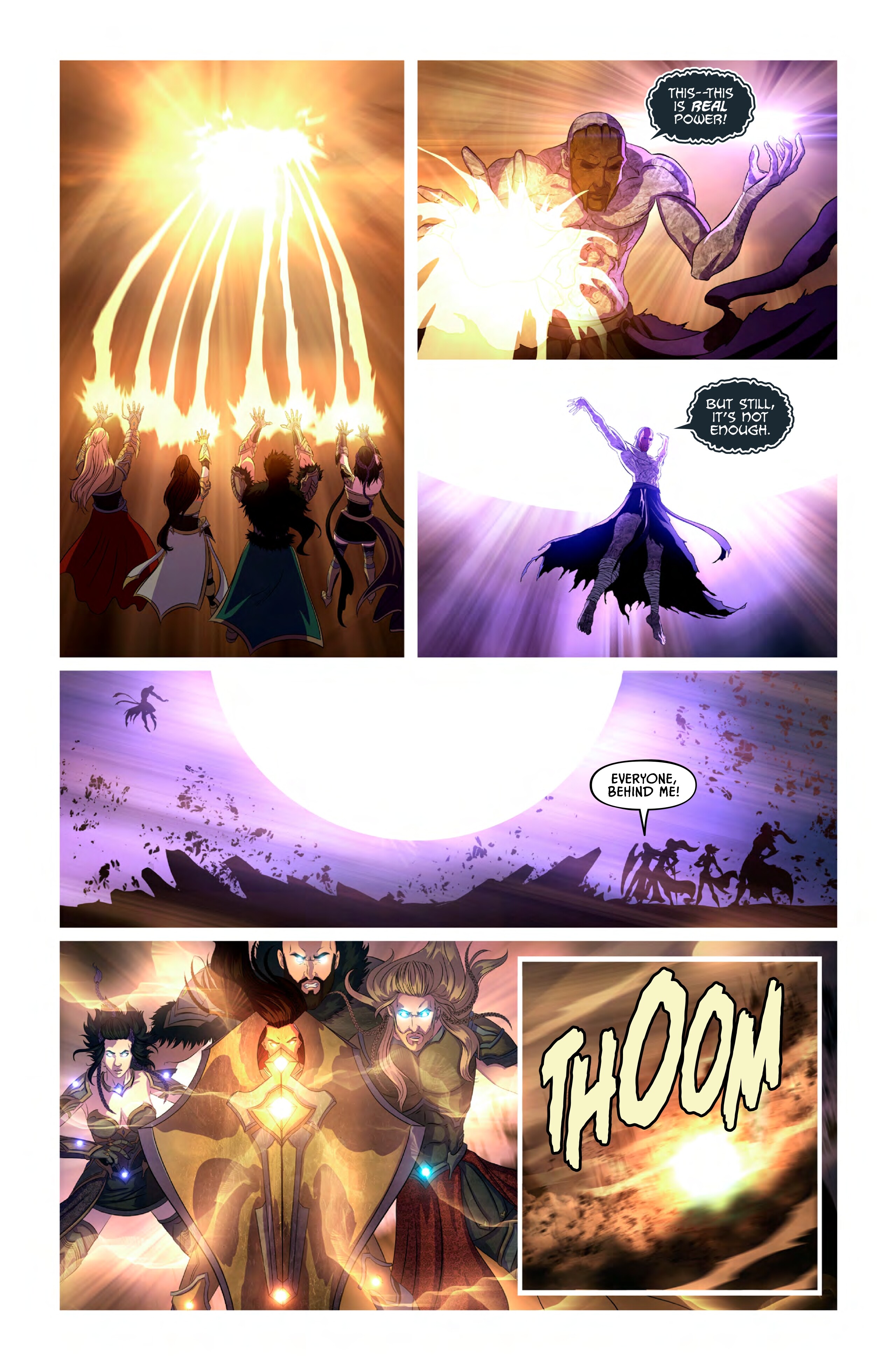 Read online Knights of the Golden Sun comic -  Issue #14 - 12