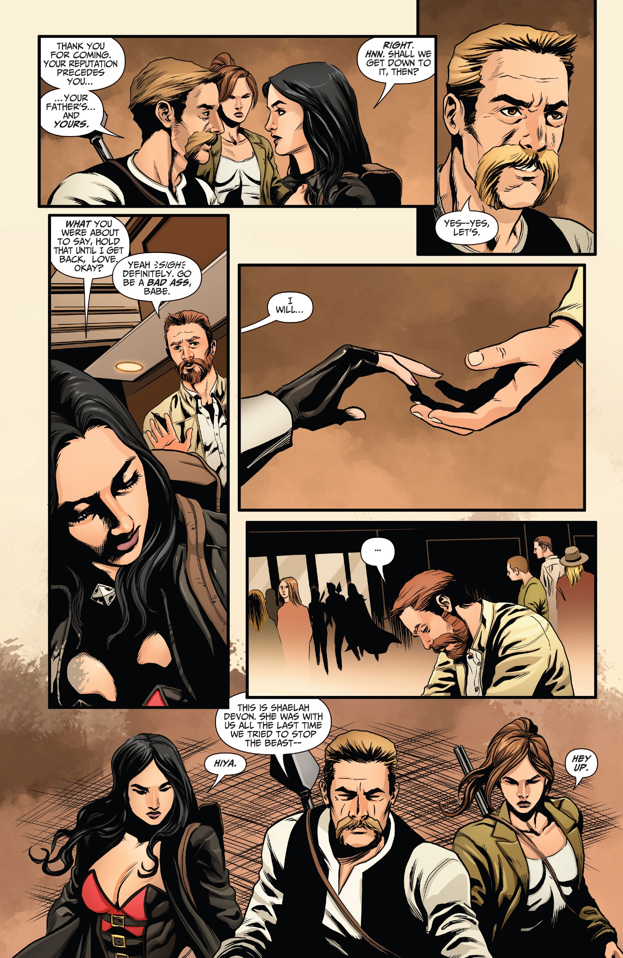 Read online Van Helsing: Beast of Exmoor comic -  Issue # Full - 11
