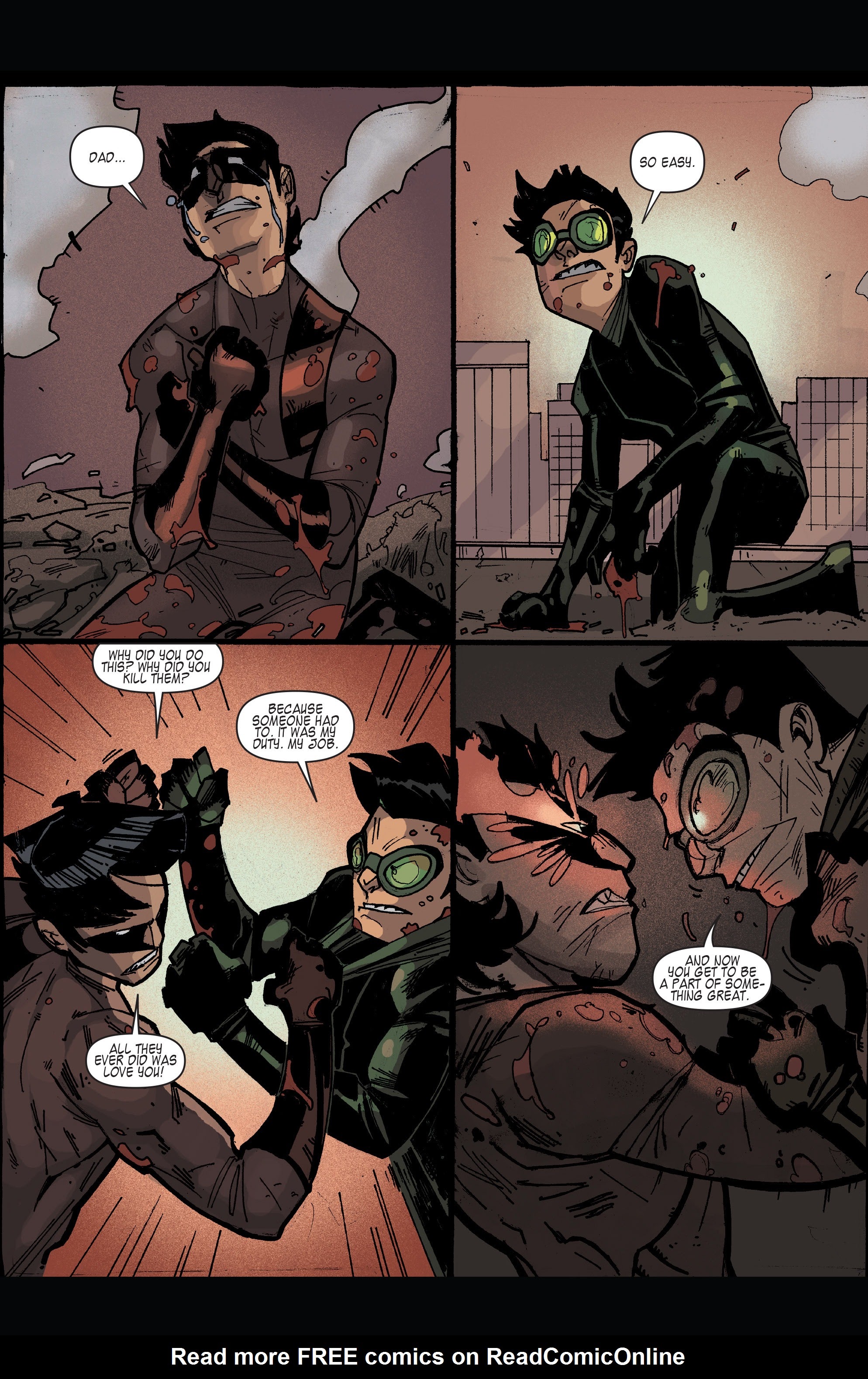 Read online Solitary comic -  Issue #3 - 16