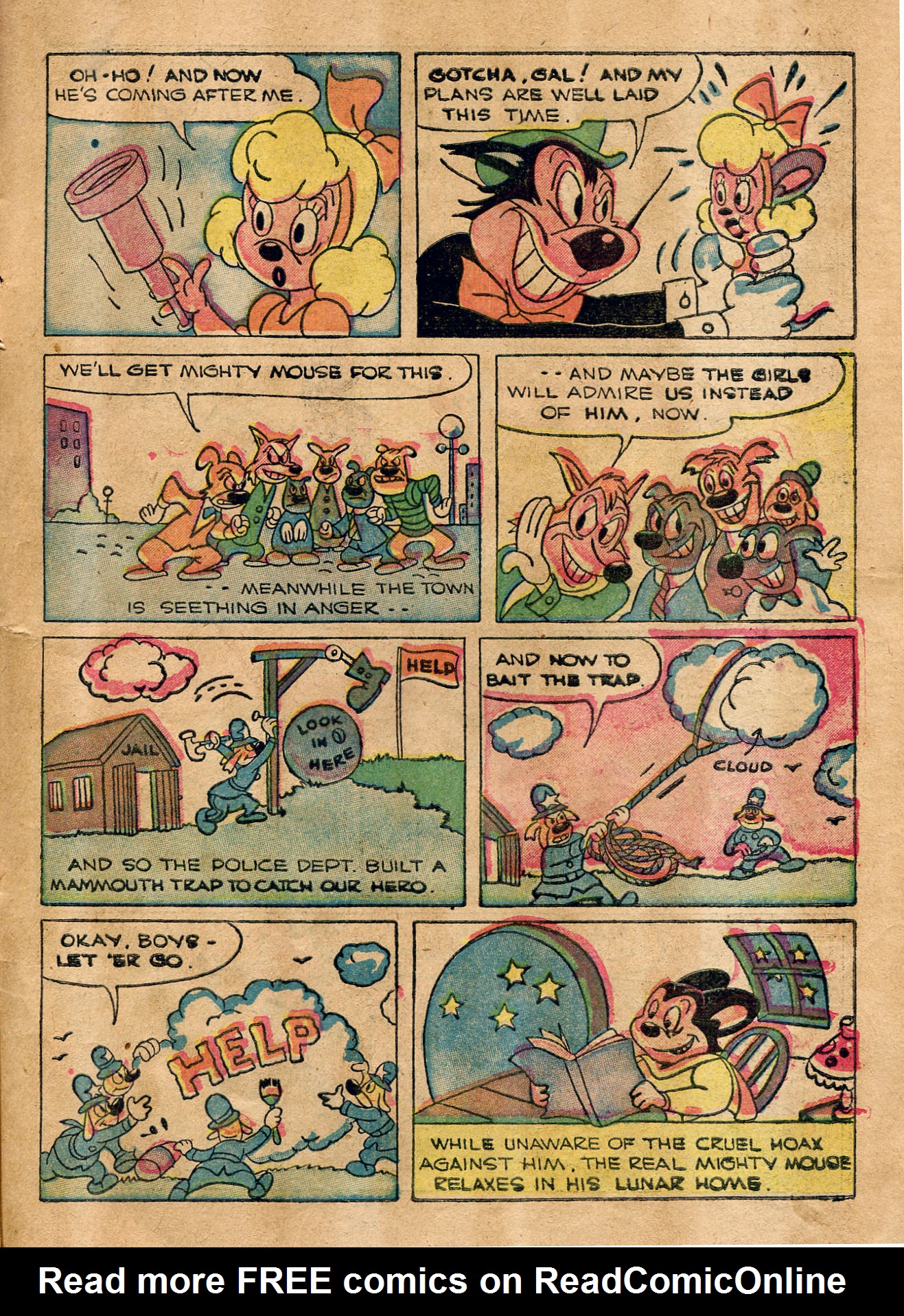 Read online Paul Terry's Mighty Mouse Comics comic -  Issue #29 - 11