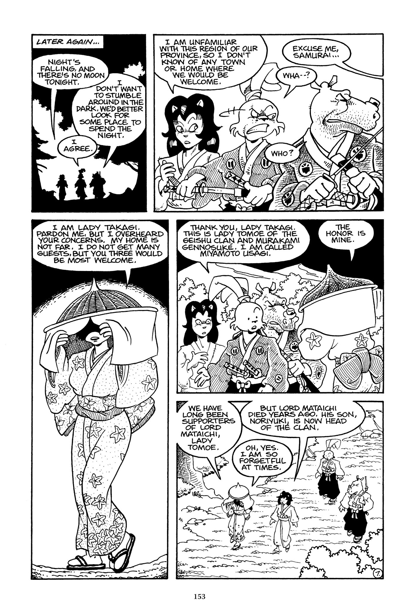 Read online The Usagi Yojimbo Saga comic -  Issue # TPB 2 - 153