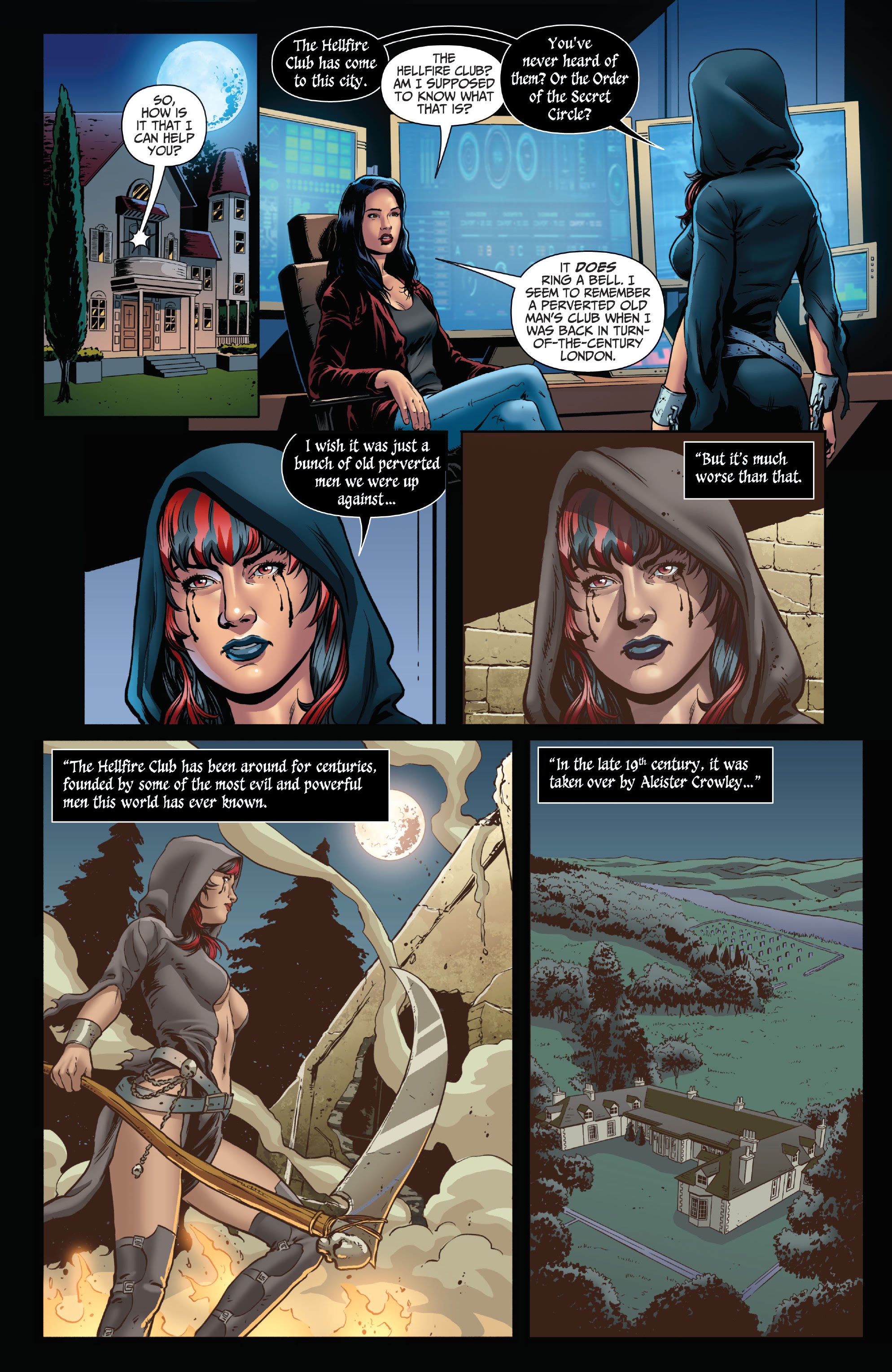 Read online Van Helsing: Hellfire comic -  Issue # Full - 13