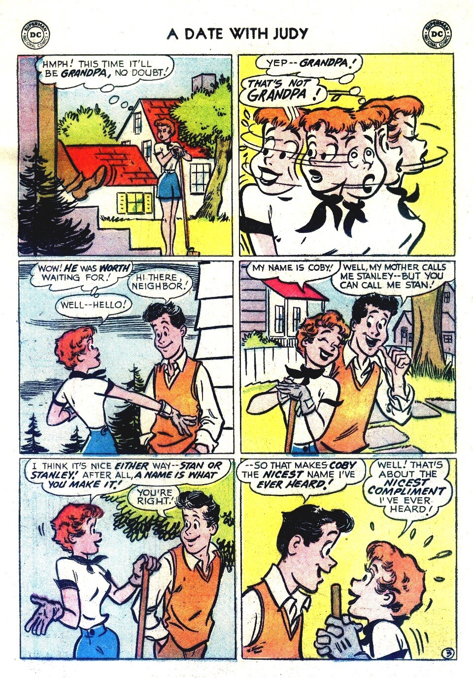 Read online A Date with Judy comic -  Issue #48 - 16