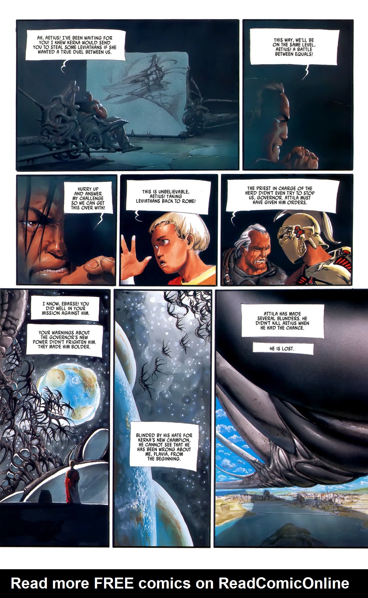 Read online Scourge of the Gods comic -  Issue #3 - 45