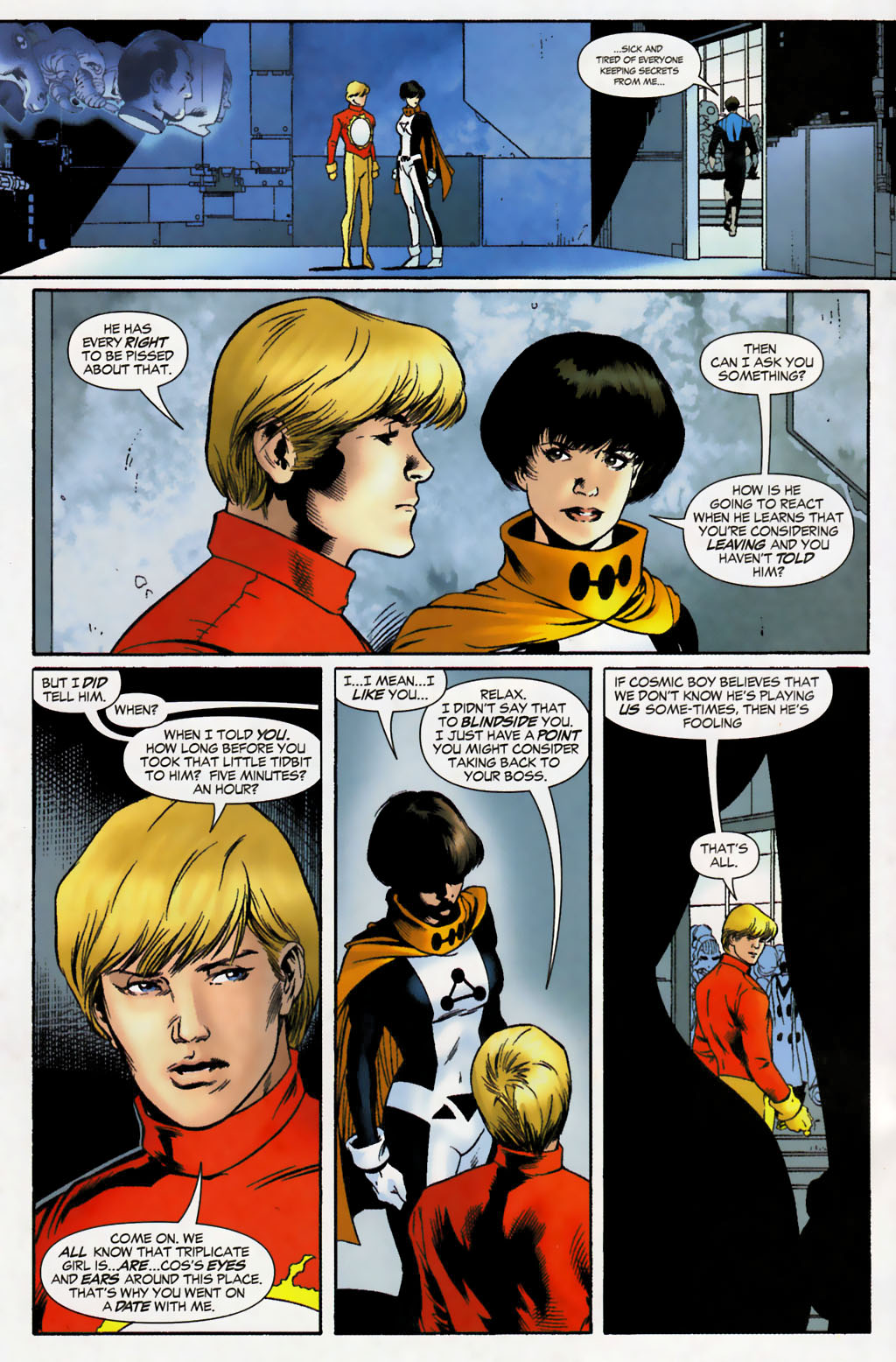Read online Legion of Super-Heroes (2005) comic -  Issue #7 - 8