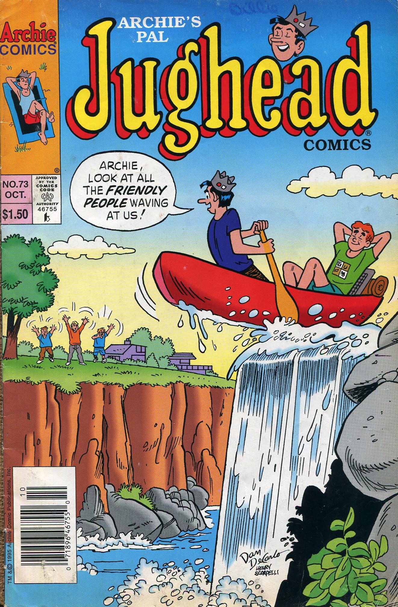 Read online Archie's Pal Jughead Comics comic -  Issue #73 - 1