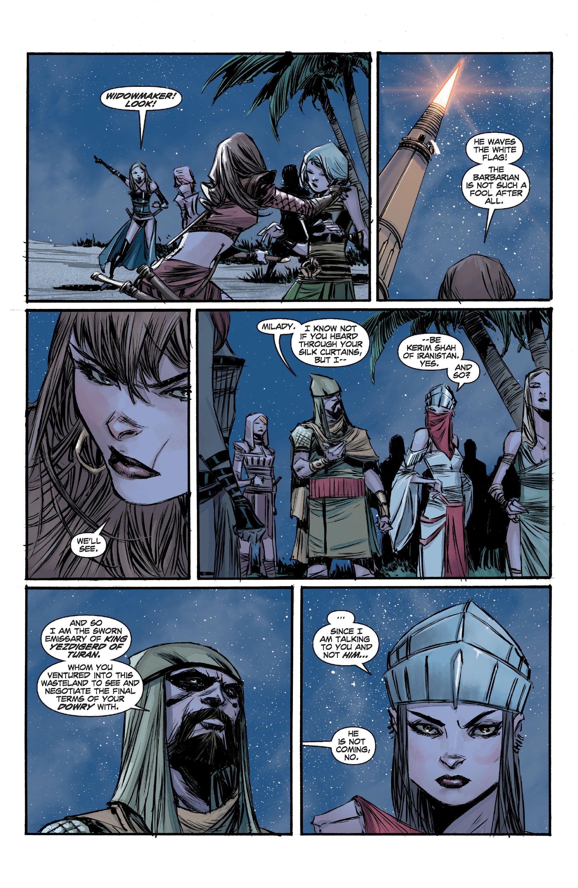 Read online Conan Chronicles Epic Collection comic -  Issue # TPB Shadows Over Kush (Part 4) - 84