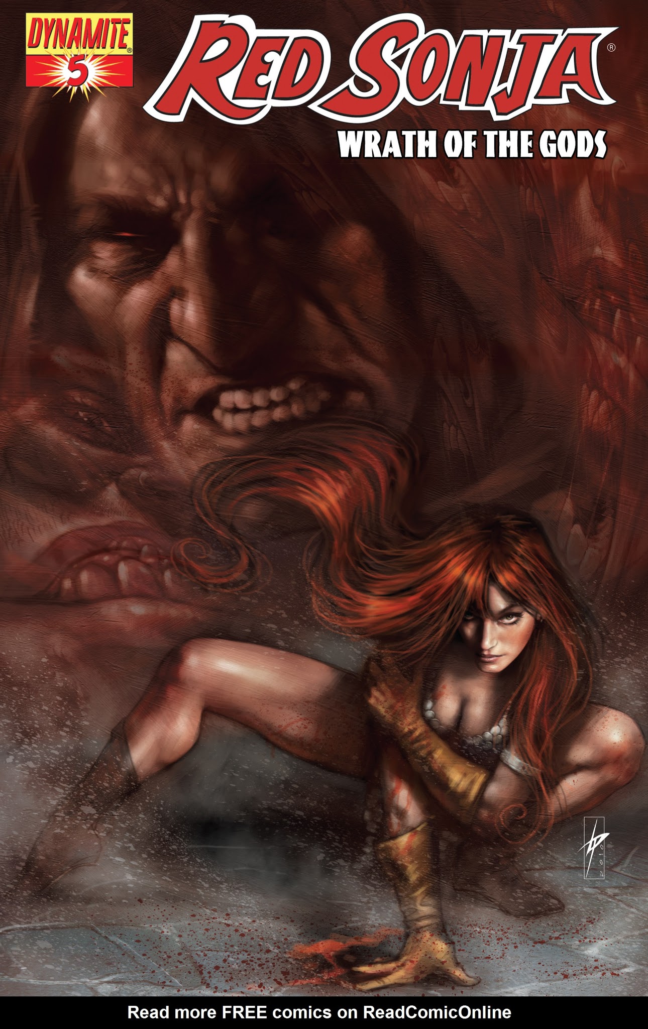 Read online Red Sonja: Wrath of the Gods comic -  Issue #5 - 1