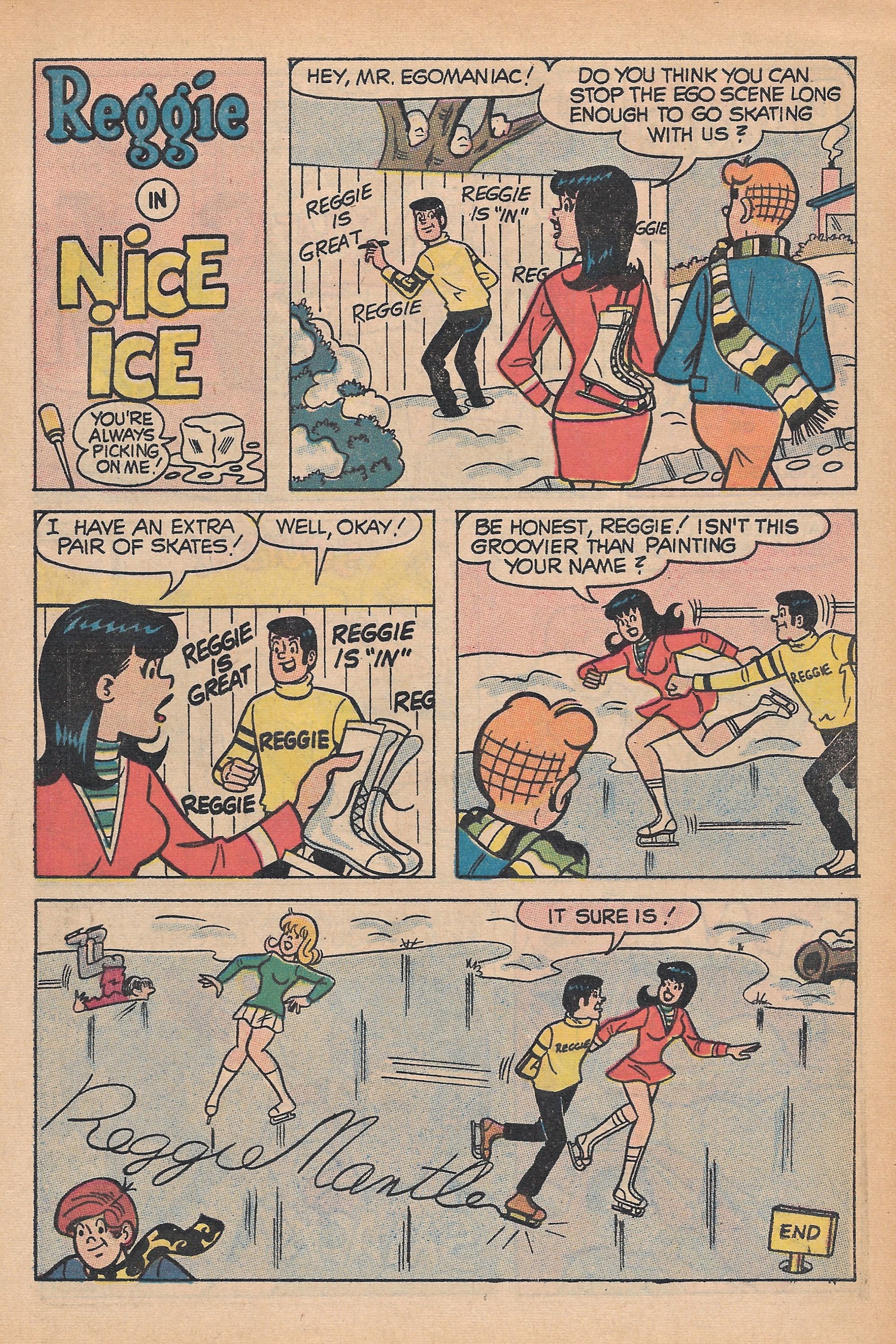 Read online Reggie's Wise Guy Jokes comic -  Issue #11 - 53