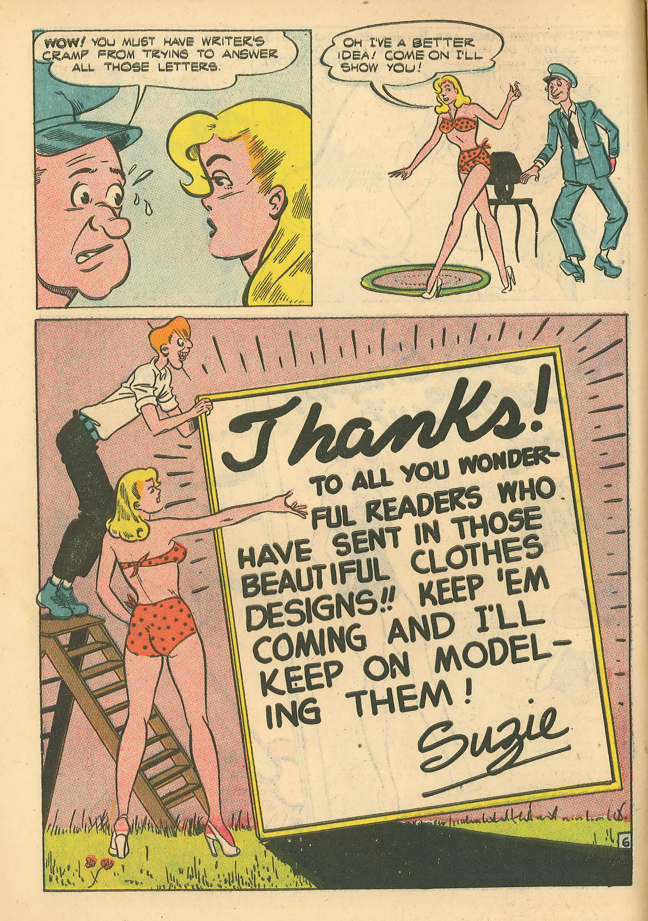 Read online Suzie Comics comic -  Issue #60 - 10
