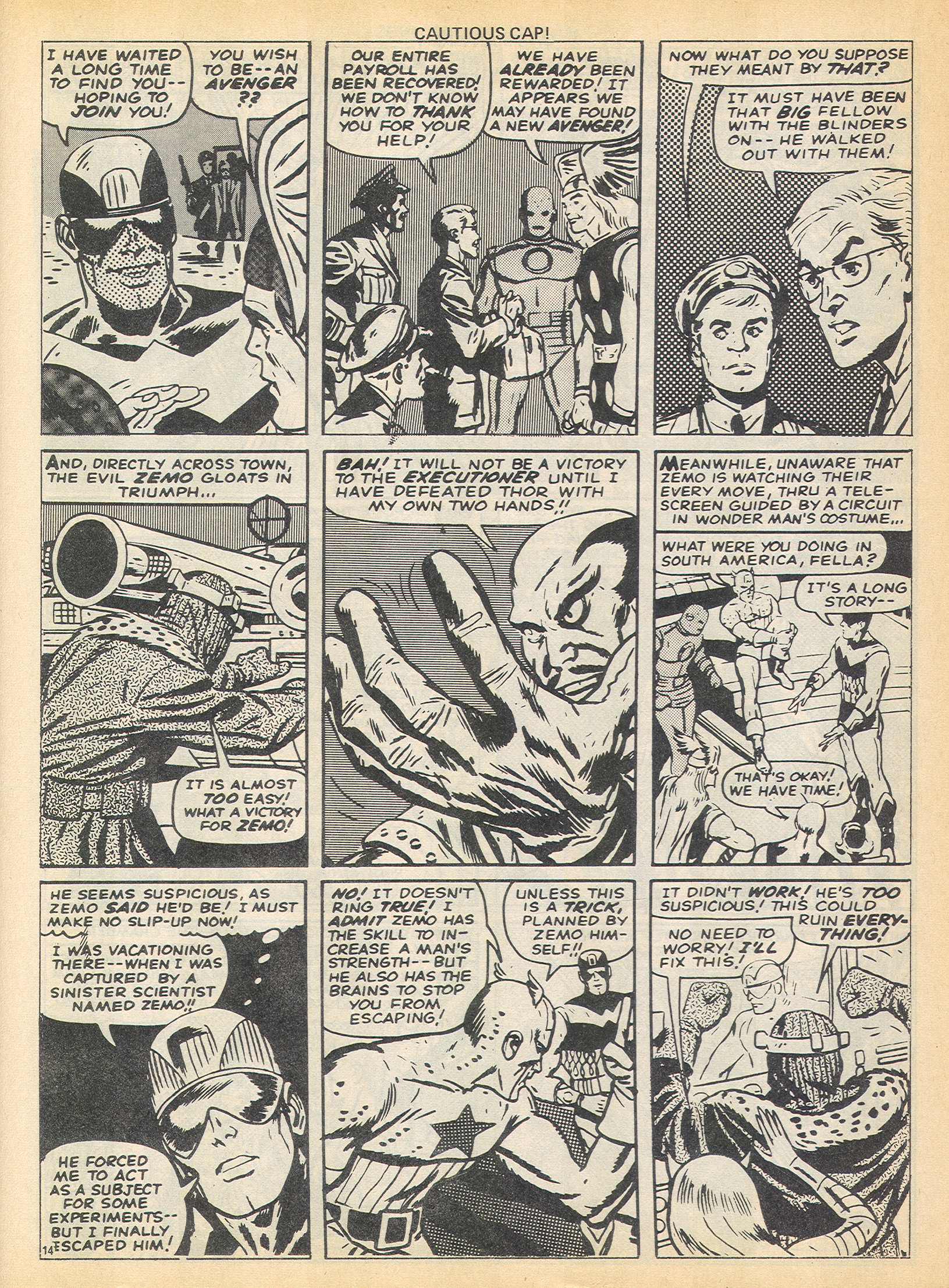 Read online The Avengers (1973) comic -  Issue #6 - 14