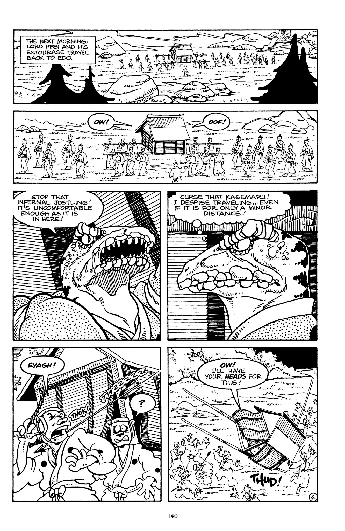 Read online The Usagi Yojimbo Saga comic -  Issue # TPB 2 - 140