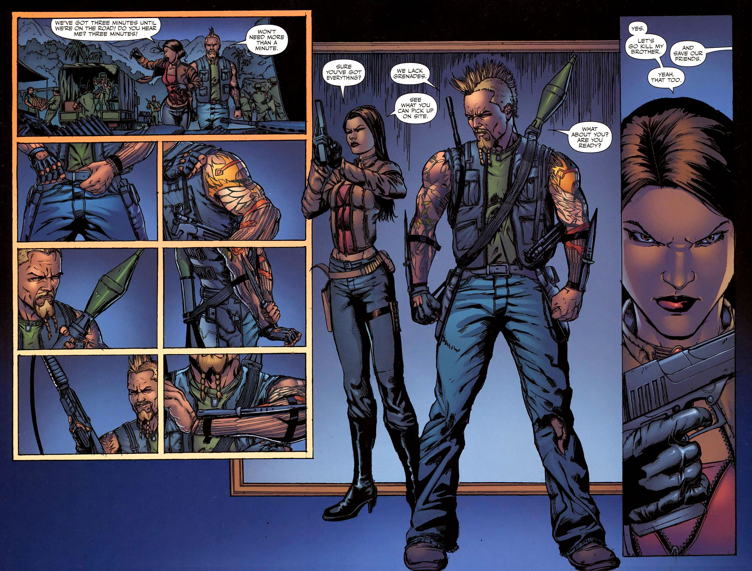 Read online Mercenaries comic -  Issue #3 - 6