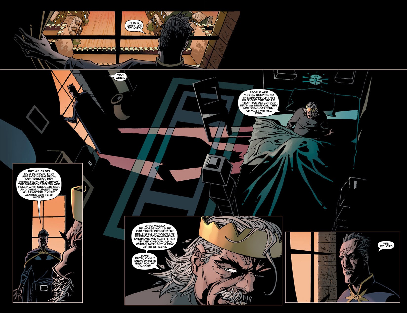 Read online Michael Turner's Soulfire: Shadow Magic comic -  Issue #4 - 9
