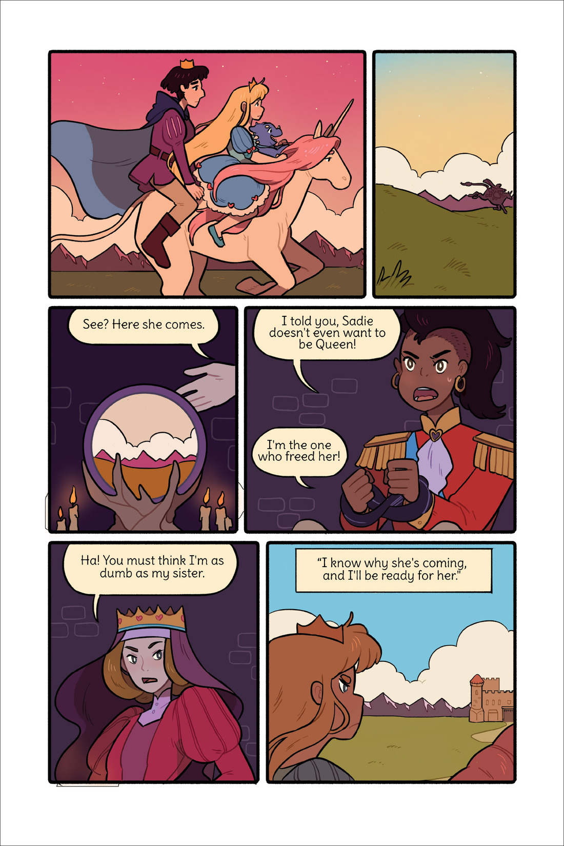 Read online Princess Princess Ever After comic -  Issue # Full - 37