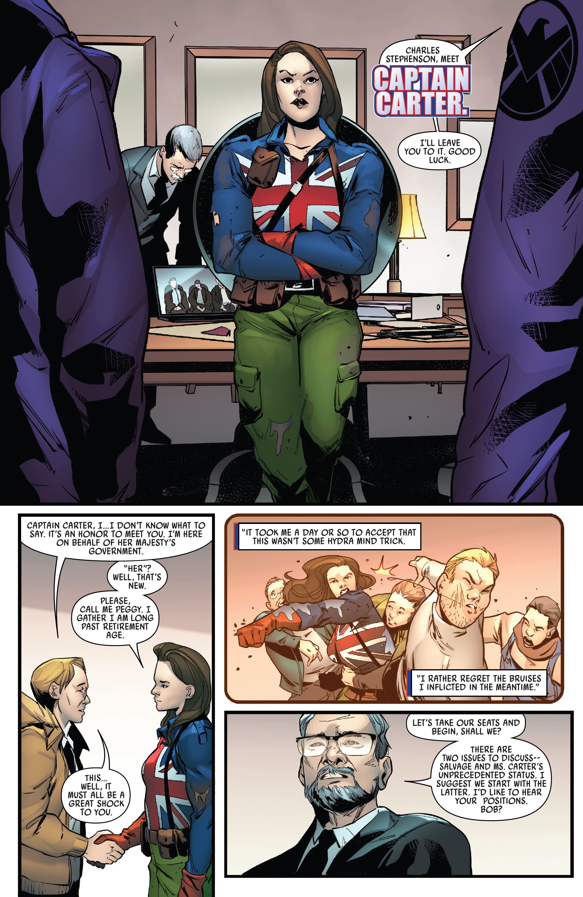 Read online Captain Carter comic -  Issue #1 - 5