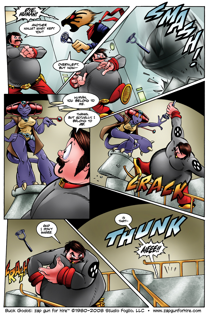Read online Buck Godot - Zap Gun For Hire comic -  Issue #5 - 7