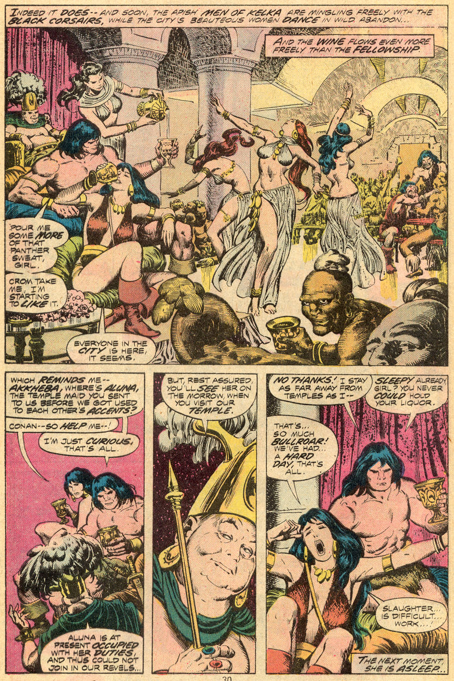 Read online Conan the Barbarian (1970) comic -  Issue #70 - 17